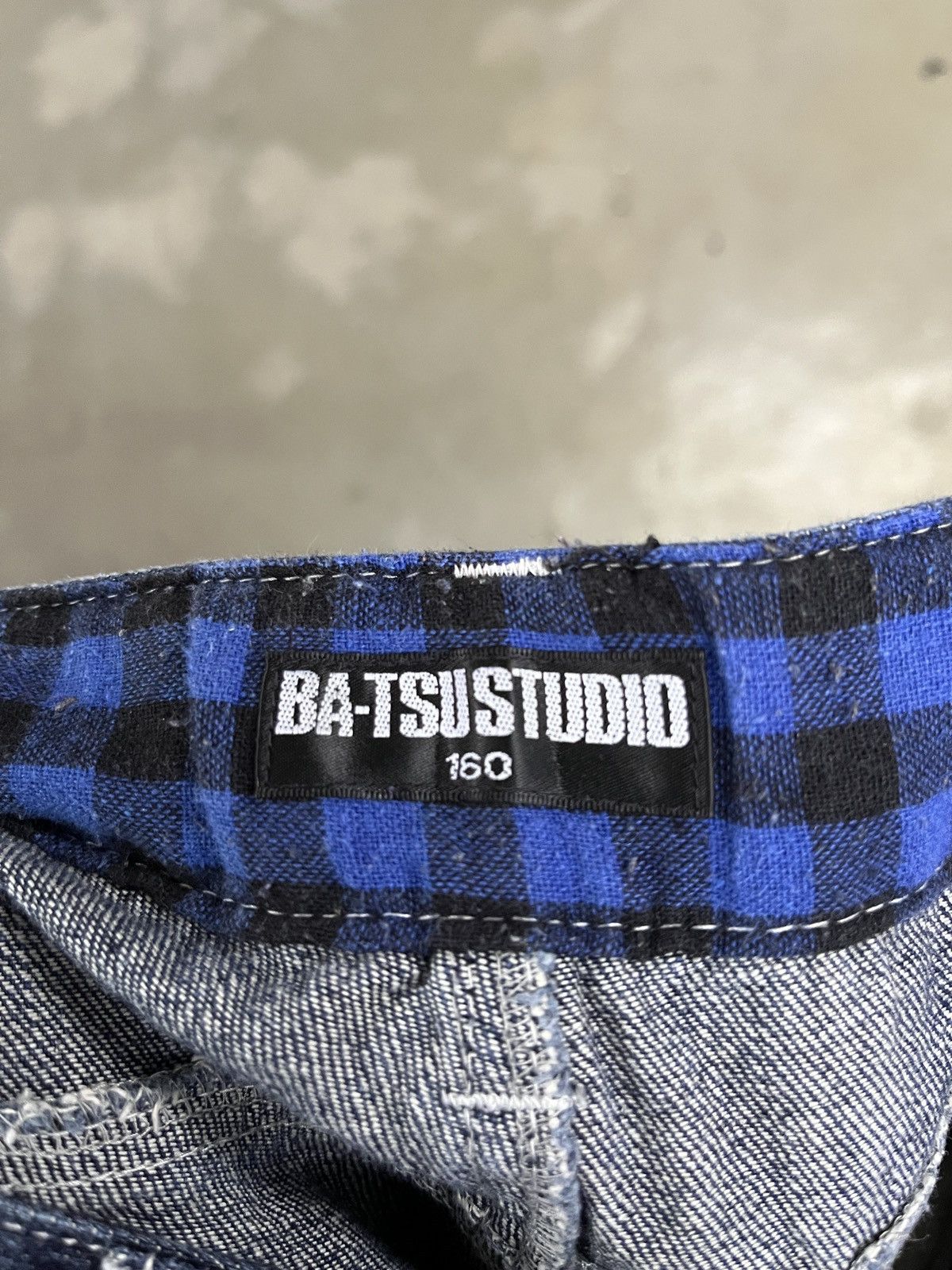 Number (N)ine 90's Batsu Distressed Punk Kurt Cobain Style Patchwork Jeans Size US 28 / EU 44 - 15 Thumbnail