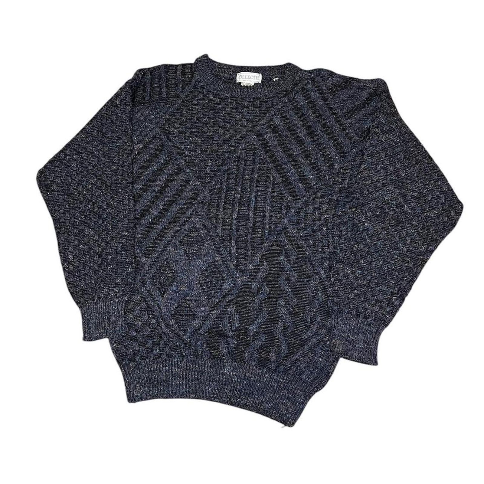 Other Vintage Preppy Knitted Sweater Collectif Size M / US 6-8 / IT 42-44 - 1 Thumbnail