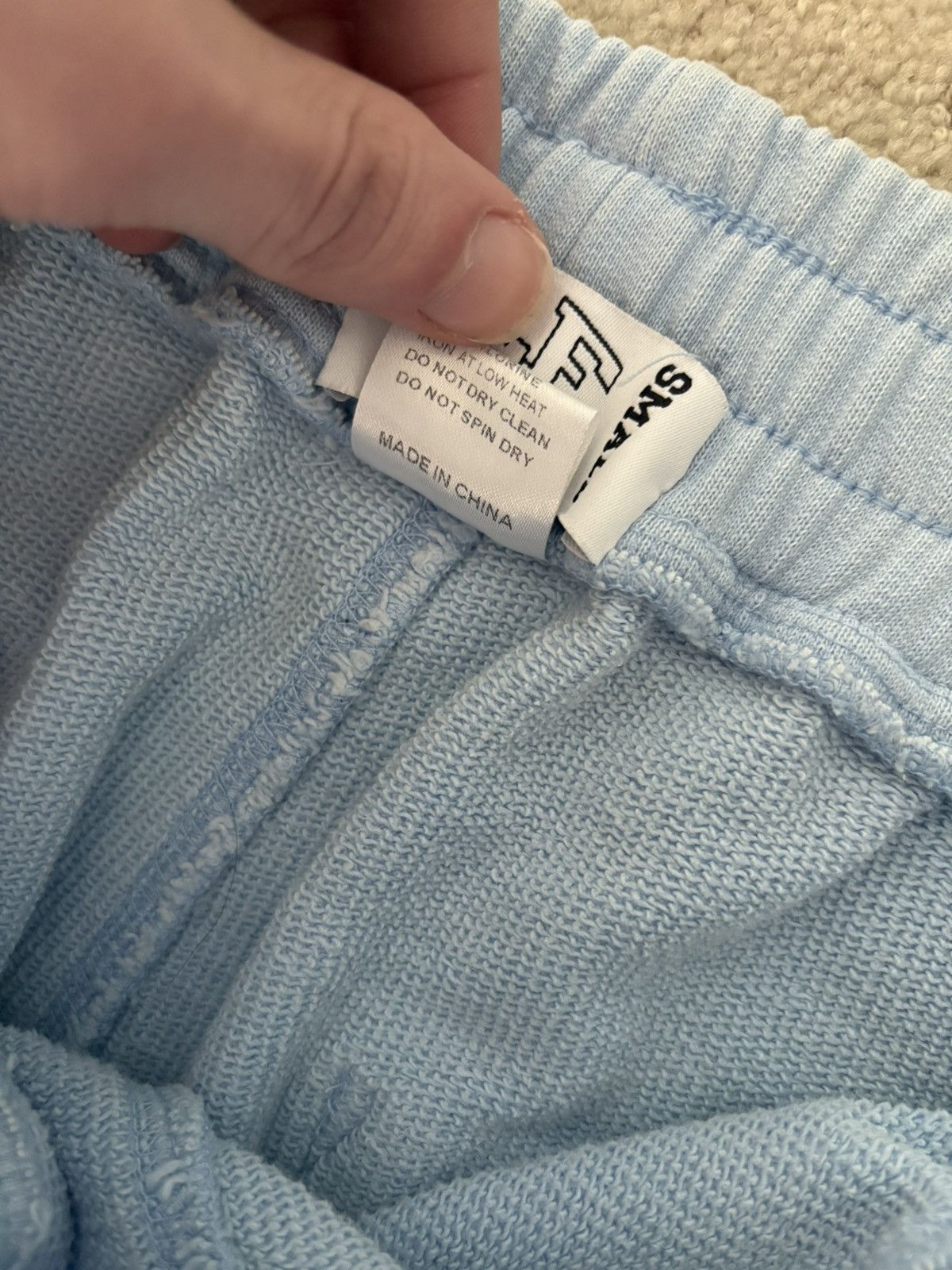 Vale Vale Forever Ice Blue Crystal Sweatpants Size US 30 / EU 46 - 5 Thumbnail