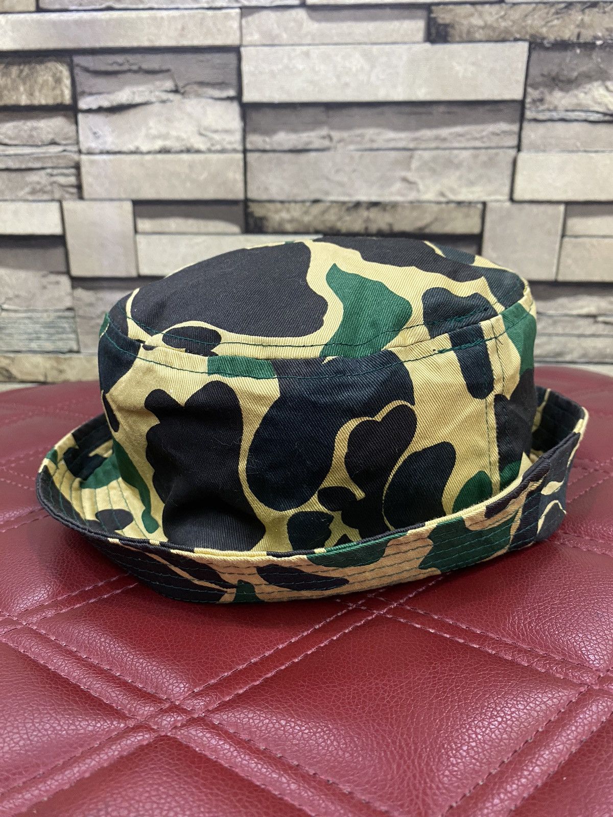 Vintage VINTAGE CAMO BAPE STYLE HAT Size ONE SIZE - 3 Thumbnail