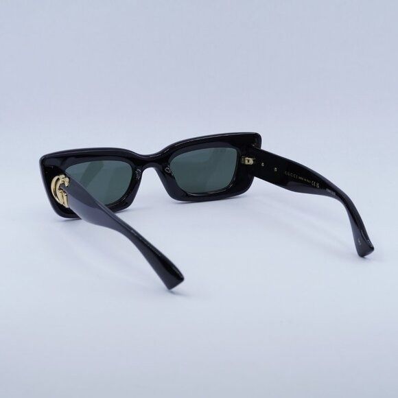 Gucci 🕶️ New Gucci GG1827S 001 Sunglasses - Shiny Black Frame Size ONE SIZE - 8 Thumbnail
