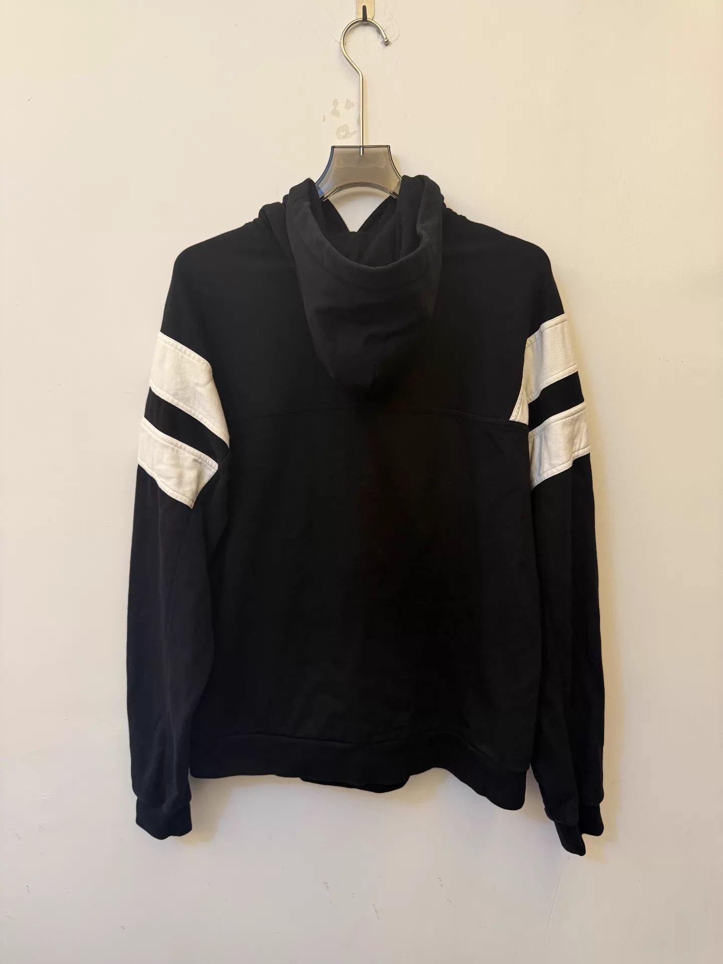 Balenciaga Balenciaga Men's Logo Patchwork Hoodie Black Size US S / EU 44-46 / 1 - 2 Thumbnail