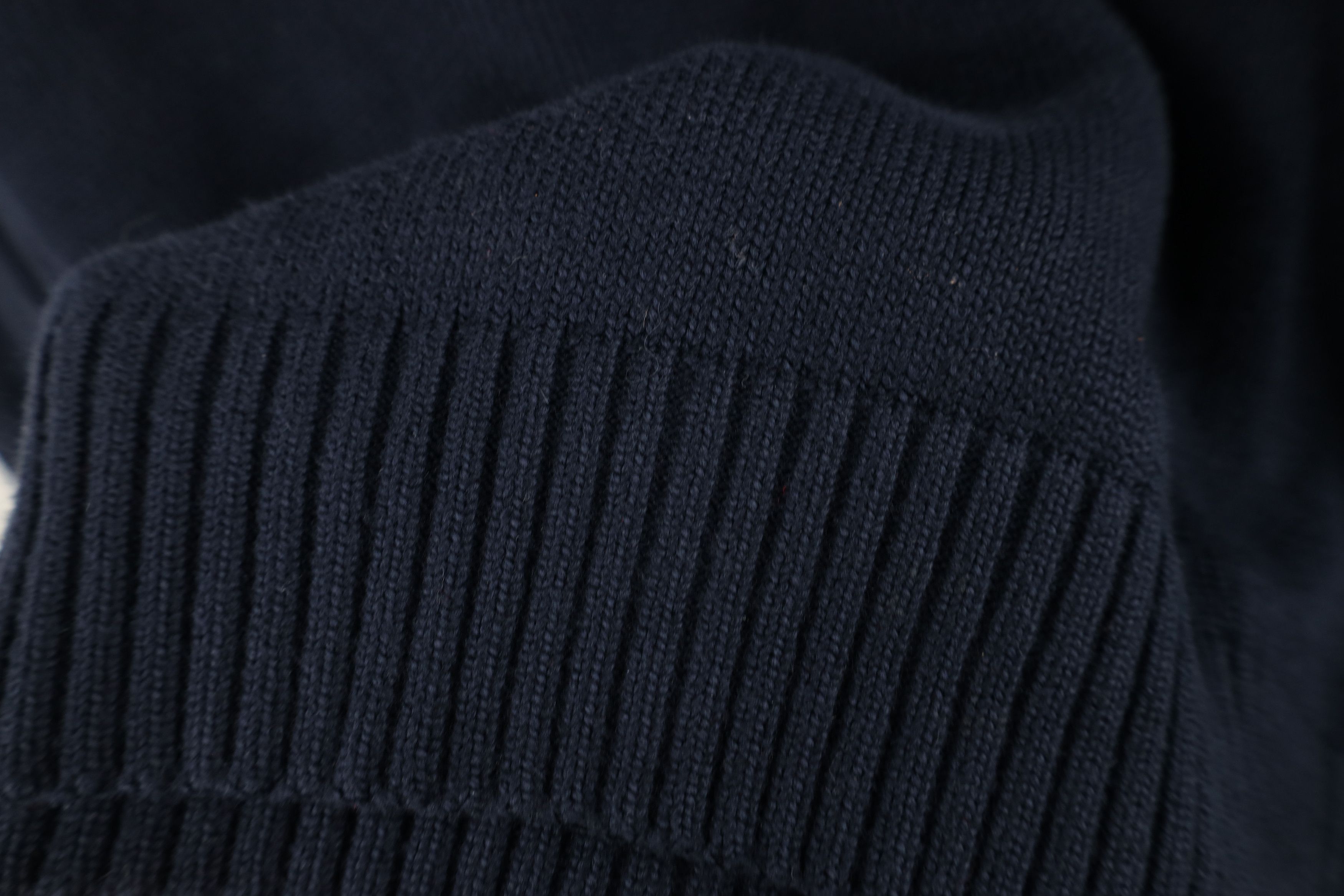 Ralph Lauren Vintage Ralph Lauren Knit Half Zip Pullover Sweater Blue Size US L / EU 52-54 / 3 - 5 Thumbnail