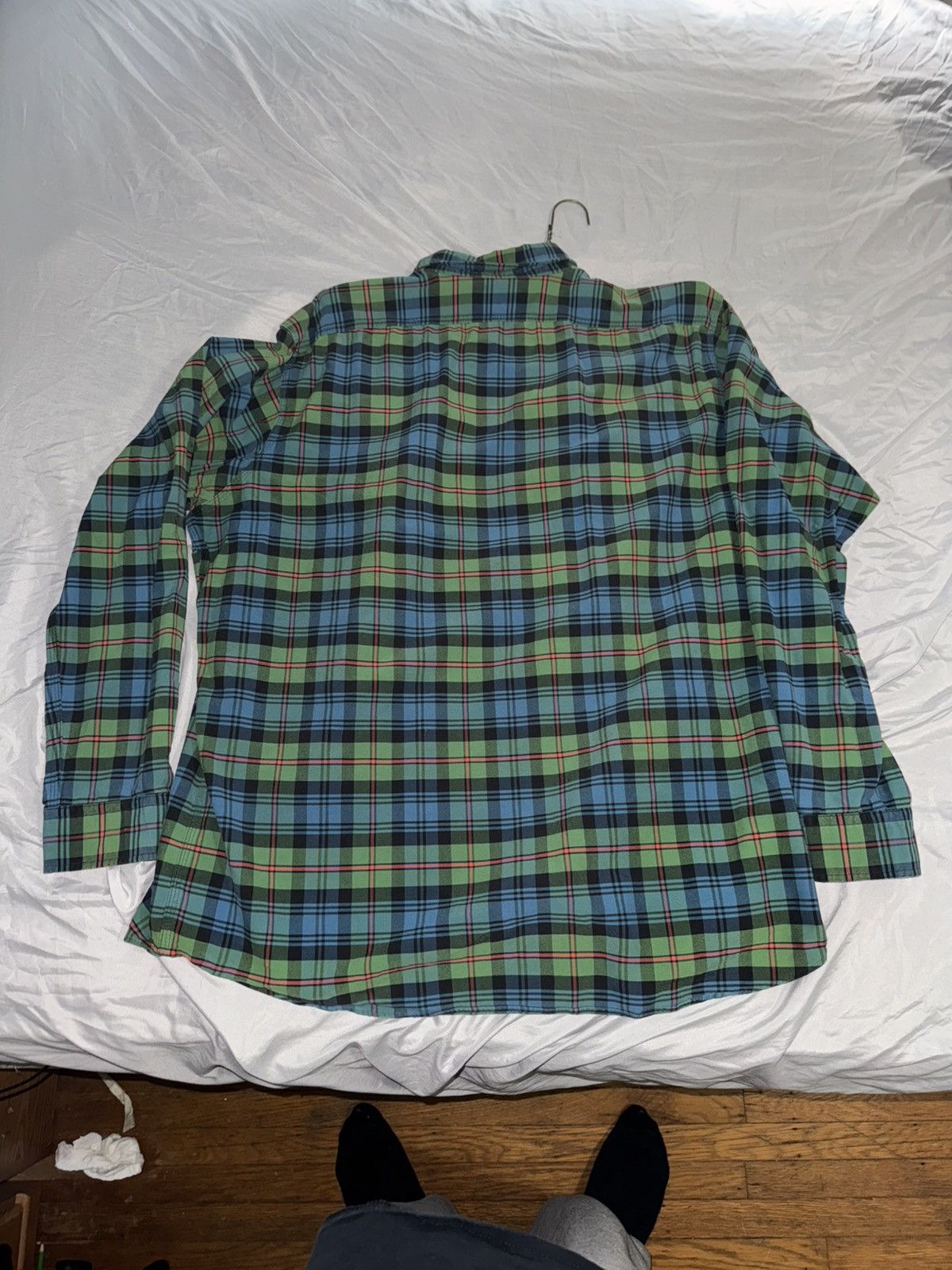 Polo Ralph Lauren Green flannel Size US XL / EU 56 / 4 - 1 Thumbnail