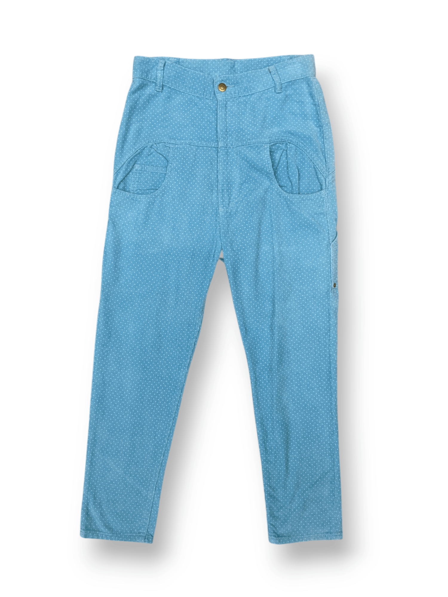 Issey Miyake × Ne-Net × mercibeaucoup Mercibeaucoup by Issey Miyake Corduroy Drop Crotch pants Size 28" / US 6 / IT 42 - 12 Thumbnail