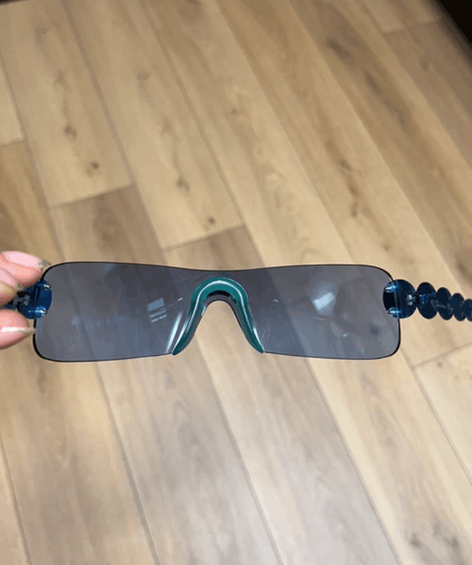 Dior DIOR Sunglasses Ruthenium Ski Millenium Wrap Mask Bike Size ONE SIZE - 5 Thumbnail