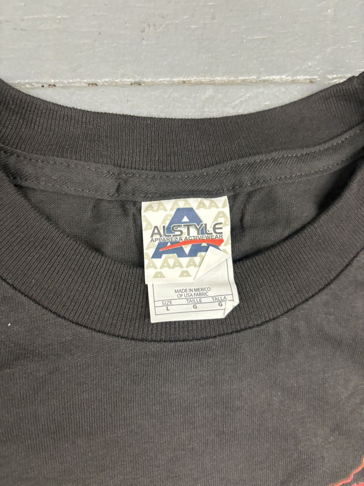 Vintage Vintage GSI biker flame tee Y2K Size US L / EU 52-54 / 3 - 6 Thumbnail
