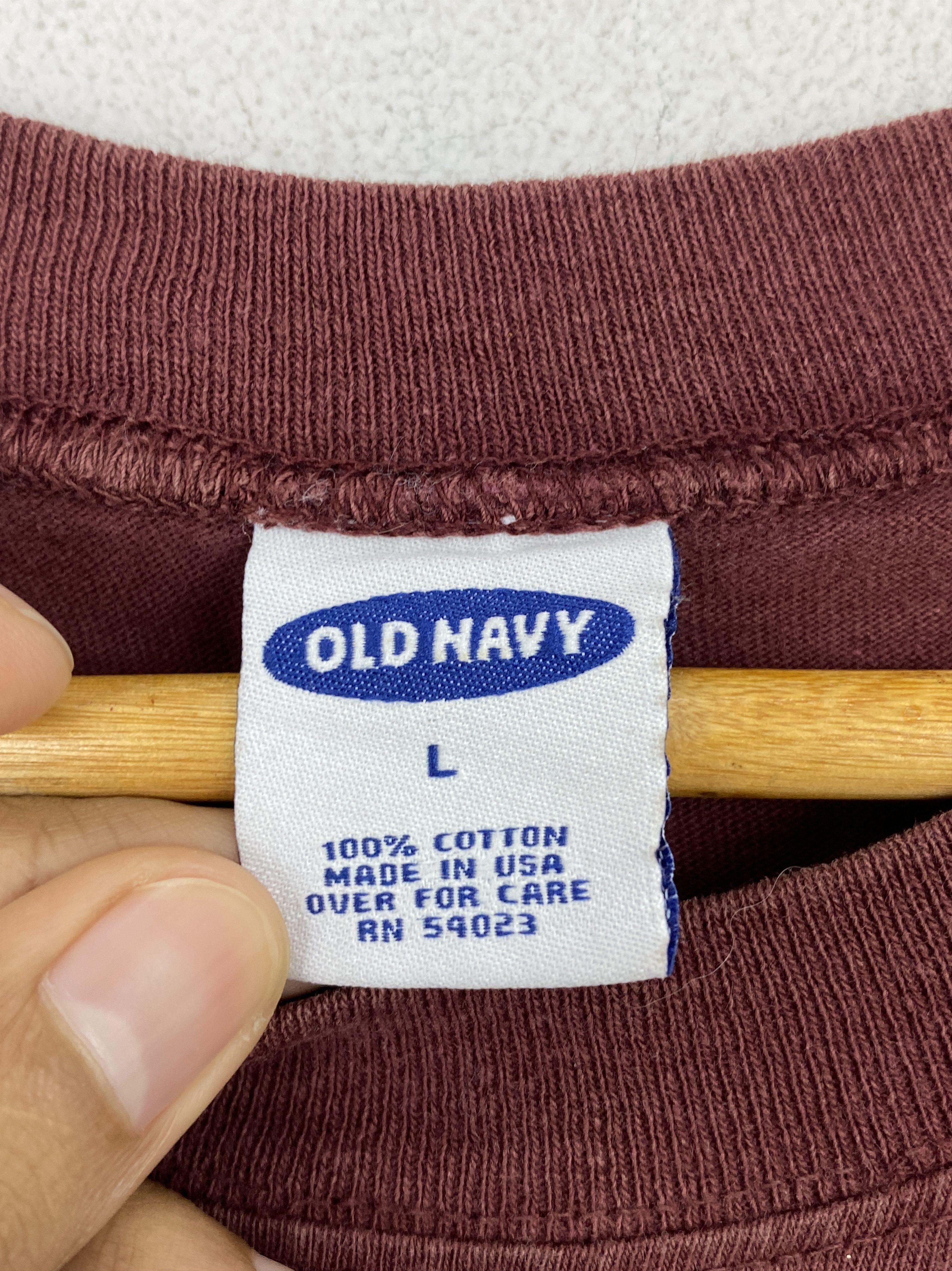 Old Navy × Vintage 90s Vintage Old Navy Sun Faded Crewneck T-Shirt TA0535 Size US L / EU 52-54 / 3 - 10 Thumbnail