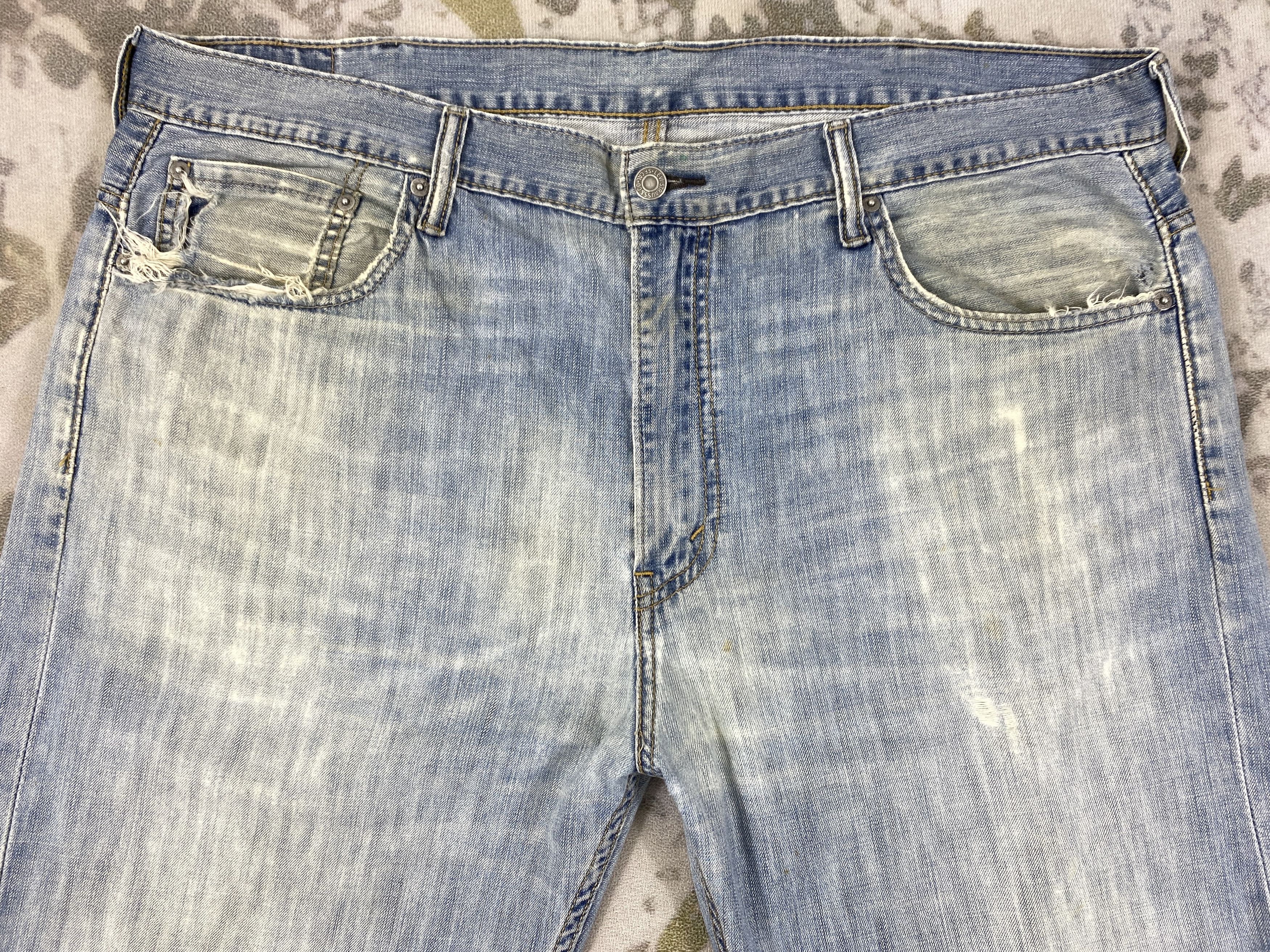 Levi's Light Wash Vintage Levi's 569 Denim 42x31.5 -JN491 Size US 40 / EU 56 - 3 Thumbnail