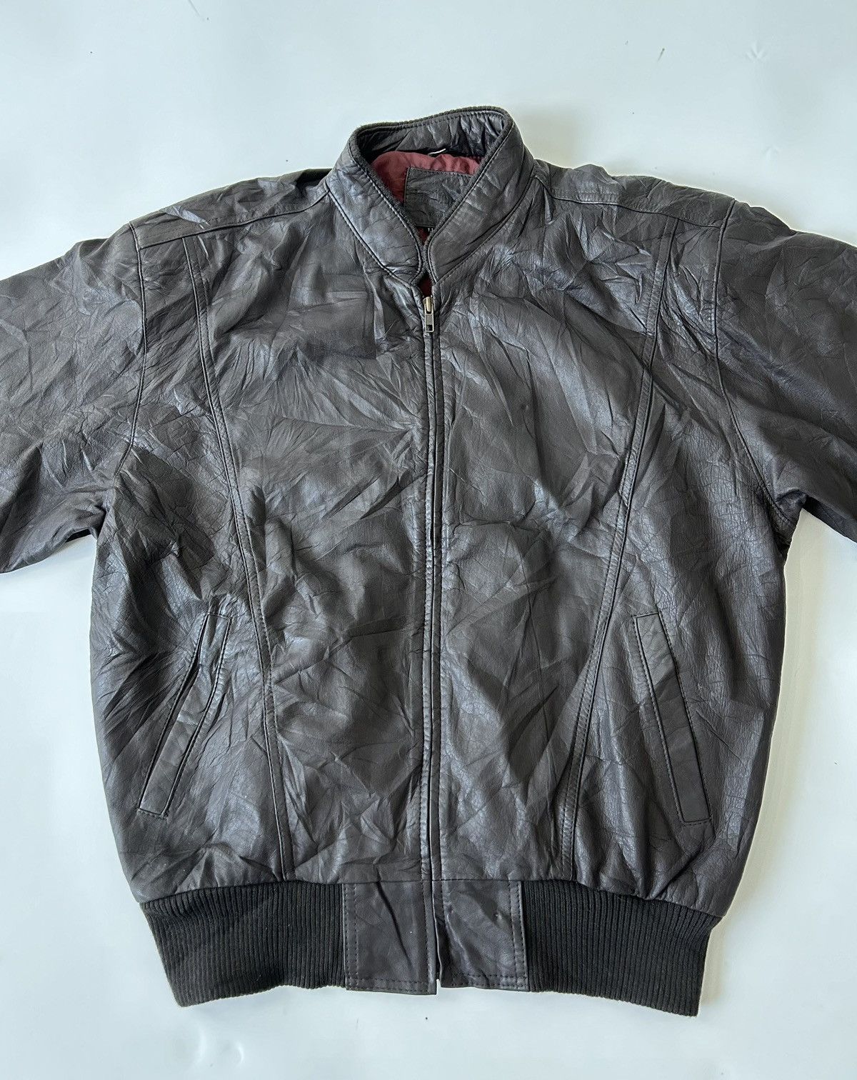 Japanese Brand × Vintage SUB URBAN TOKYO LEATHER JACKET Size US XL / EU 56 / 4 - 2 Thumbnail