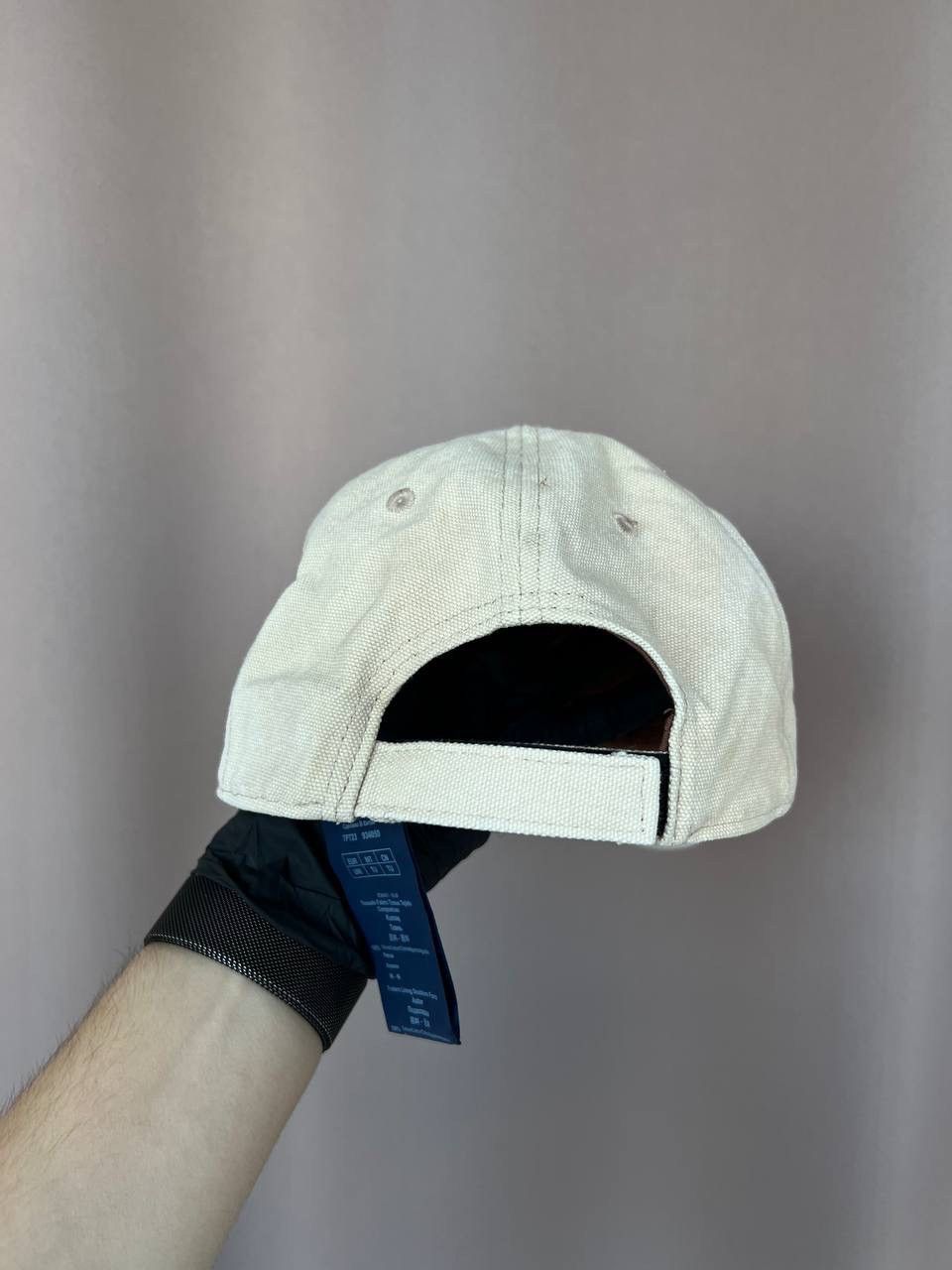 Armani Armani Jeans Cap Logo Hat Beige Luxury One Size Size ONE SIZE - 4 Thumbnail