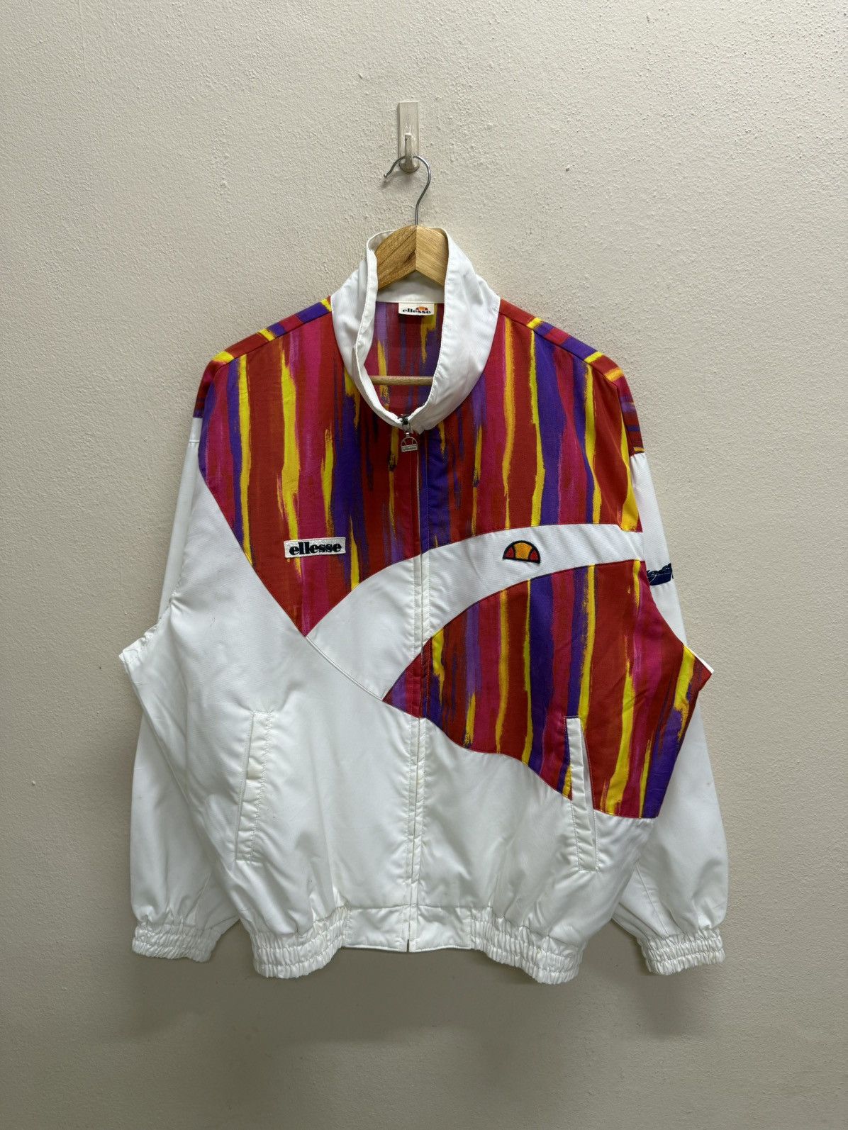 Ellesse VINTAGE 90s ELLESSE JACKET Size US XL / EU 56 / 4 - 20 Thumbnail