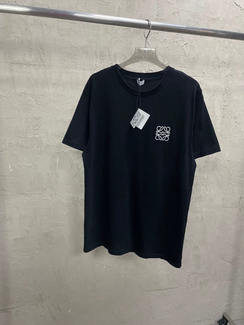 Loewe LOEWE Black classic embroidery logo short sleeve Size S / US 4 / IT 40 - 1 Thumbnail