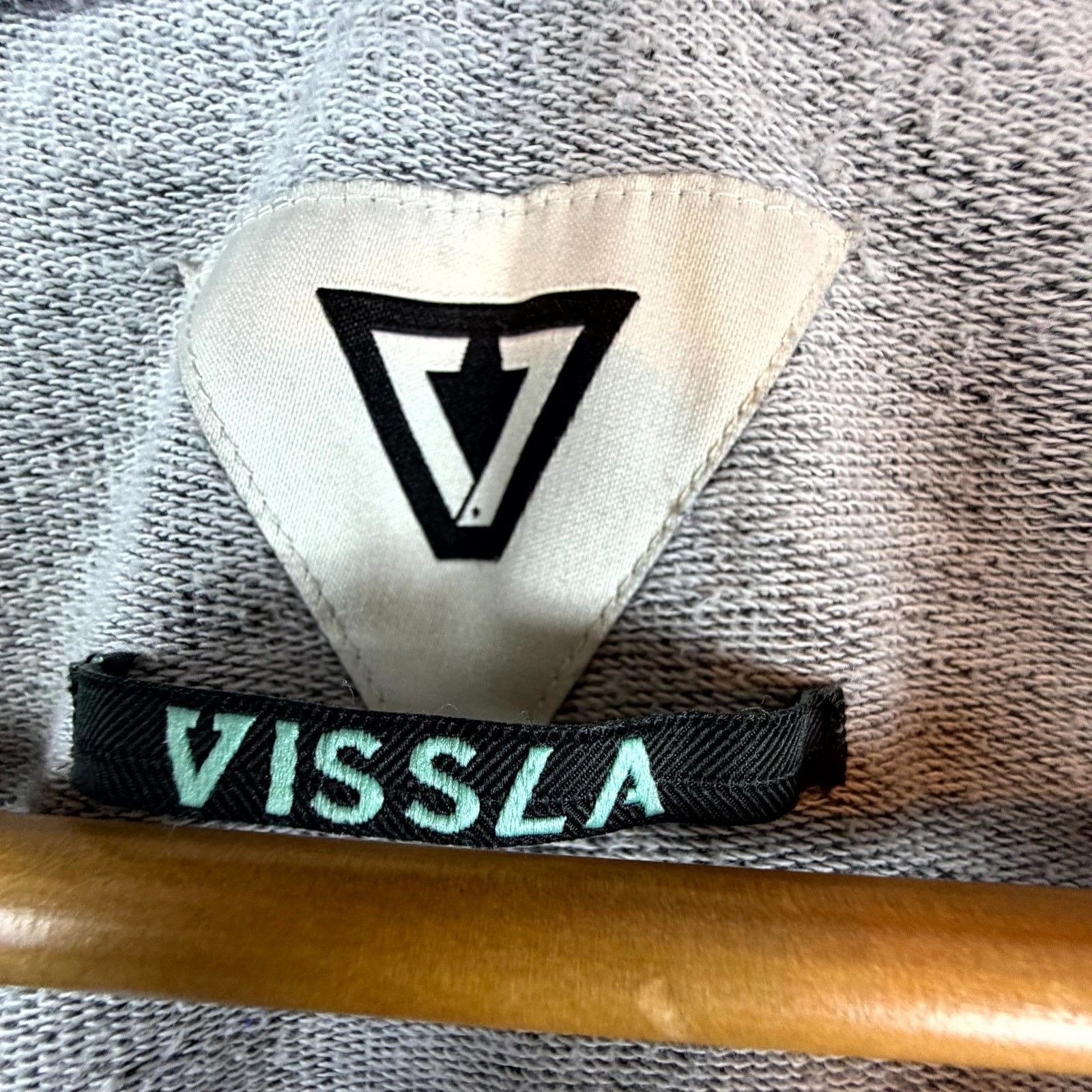 Vissla Vissla and Innovators Hoodie Mens Medium Gray Skate Surfwear Size US M / EU 48-50 / 2 - 3 Thumbnail