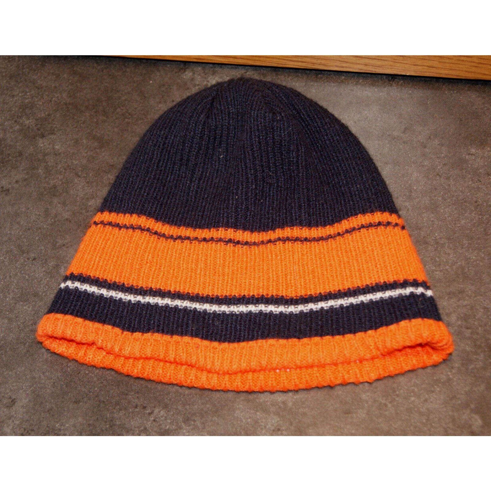 Other VTG Chicago Bears Reversible Winter Knit Beanie Ski Cap Hat Size ONE SIZE - 3 Thumbnail