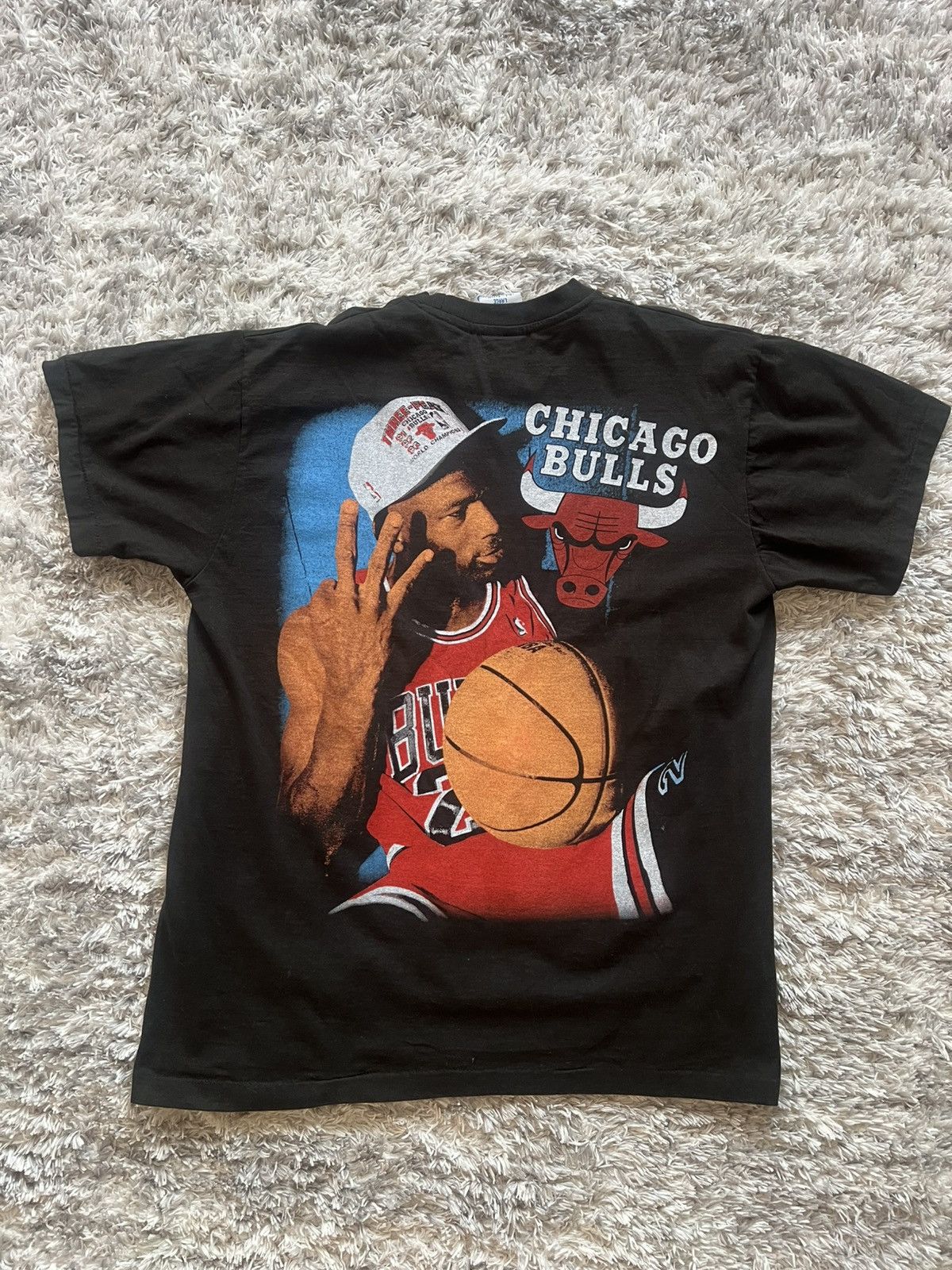 Other NBA Michael Jordan Chicago Bulls AOP Modern Reprint Size US L / EU 52-54 / 3 - 3 Thumbnail