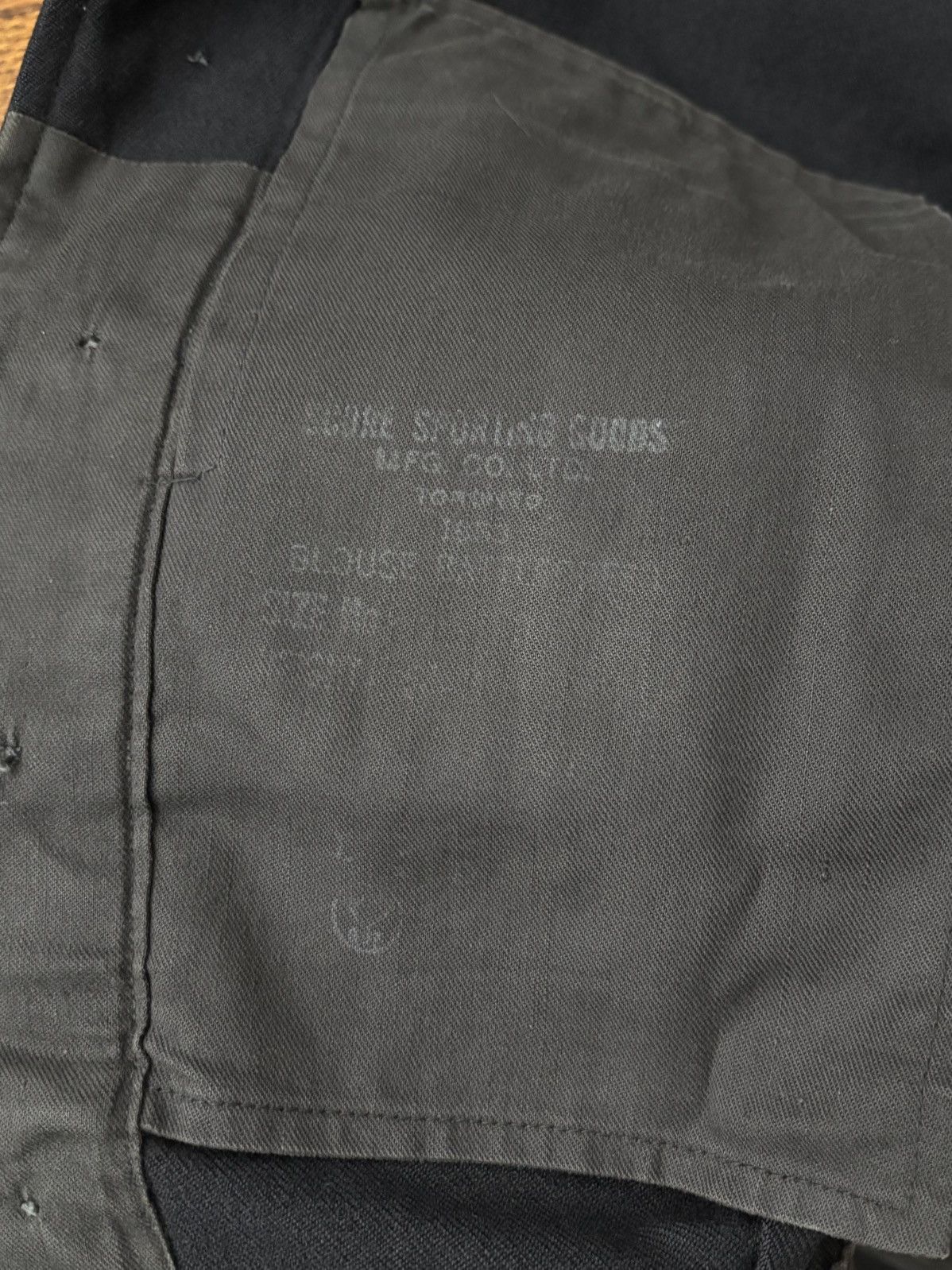 Vintage 1950s Battledress Jacket WW2 Cropped Military Wool Flight US Size US S / EU 44-46 / 1 - 7 Thumbnail