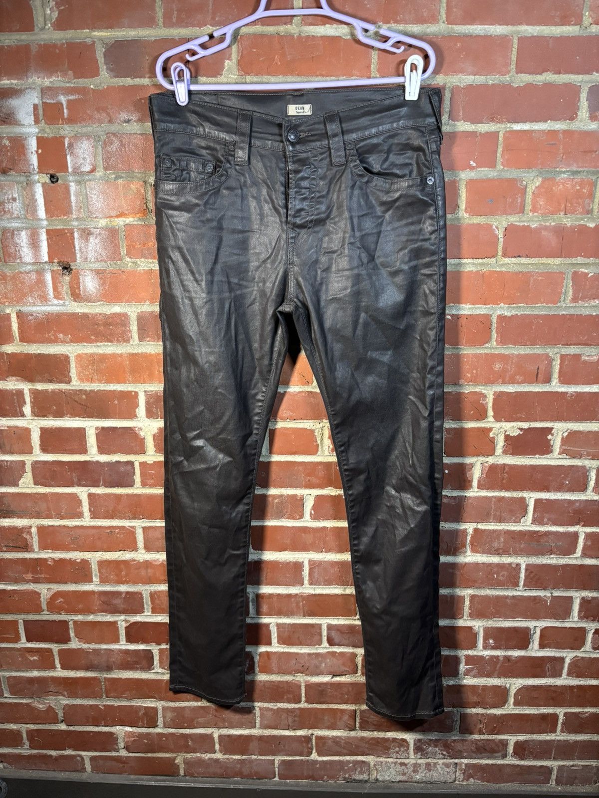 True Religion True Religion Men's Dean Tapered Size 31 (Measures 35/33.5) Size US 35 - 1 Thumbnail