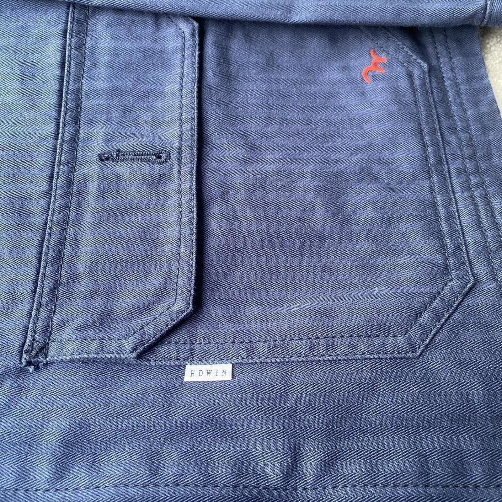 Edwin Edwin Japan Selvedge Denim Striped Jacket Size US S / EU 44-46 / 1 - 5 Thumbnail