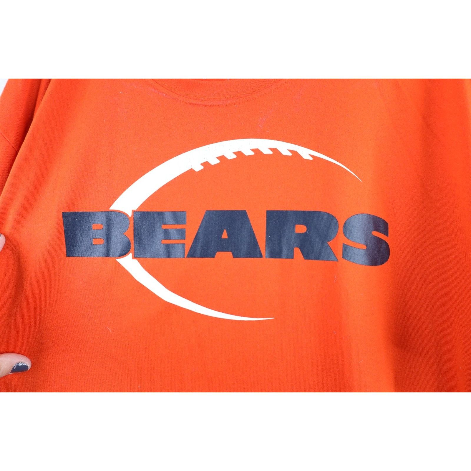 Nike Nike NFL Spell Out Chicago Bears Football T-Shirt Size US XXL / EU 58 / 5 - 4 Thumbnail