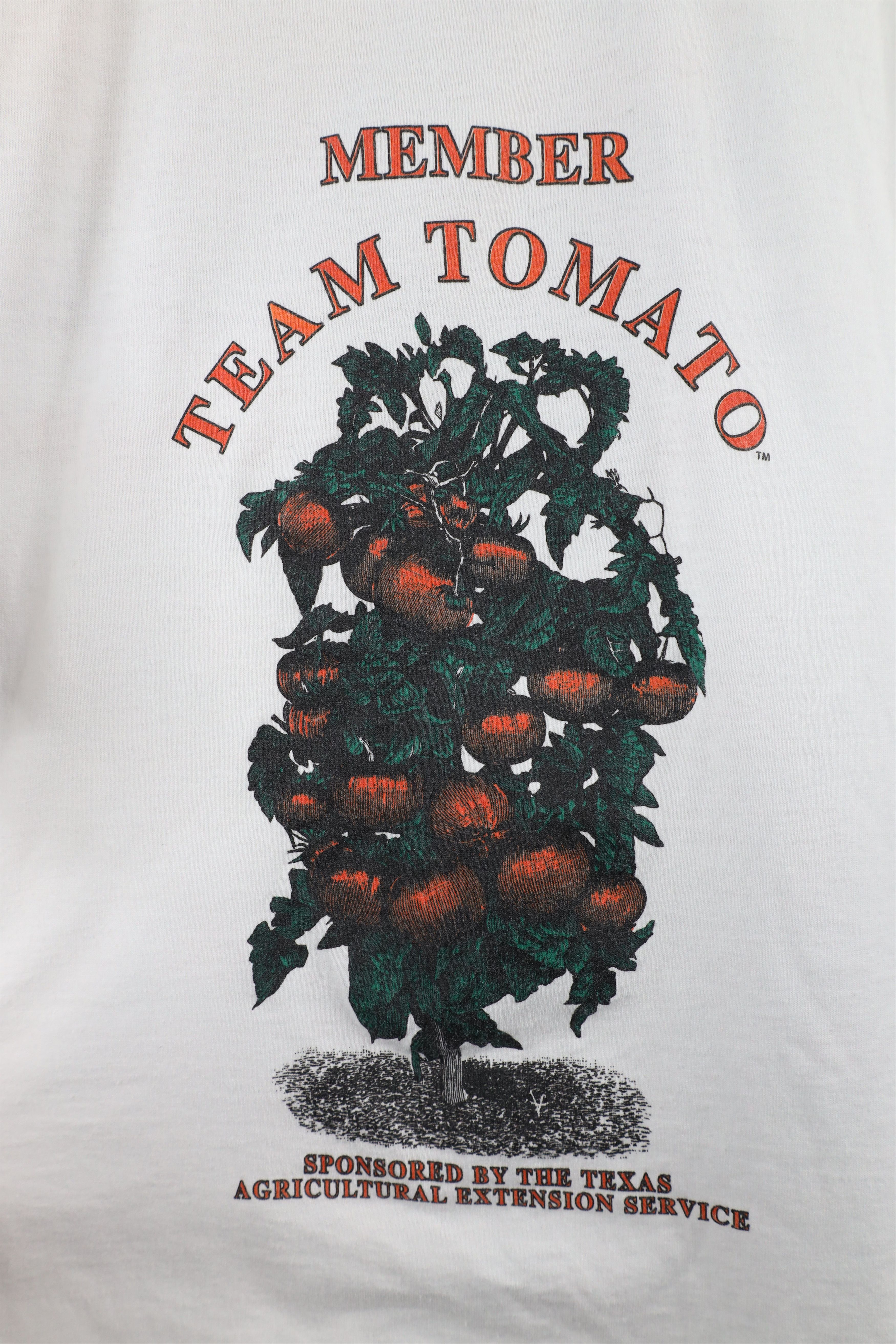 Vintage Vintage 90s Texas Agricultural Team Tomato T-Shirt White USA Size US XXL / EU 58 / 5 - 4 Thumbnail