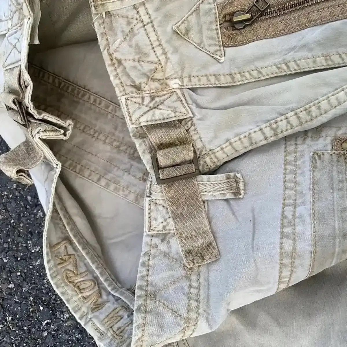 Japanese Brand TWENTYWORK JAPAN Utility Multipocket Big Pocket Cargo Pants Size US 33 - 14 Thumbnail