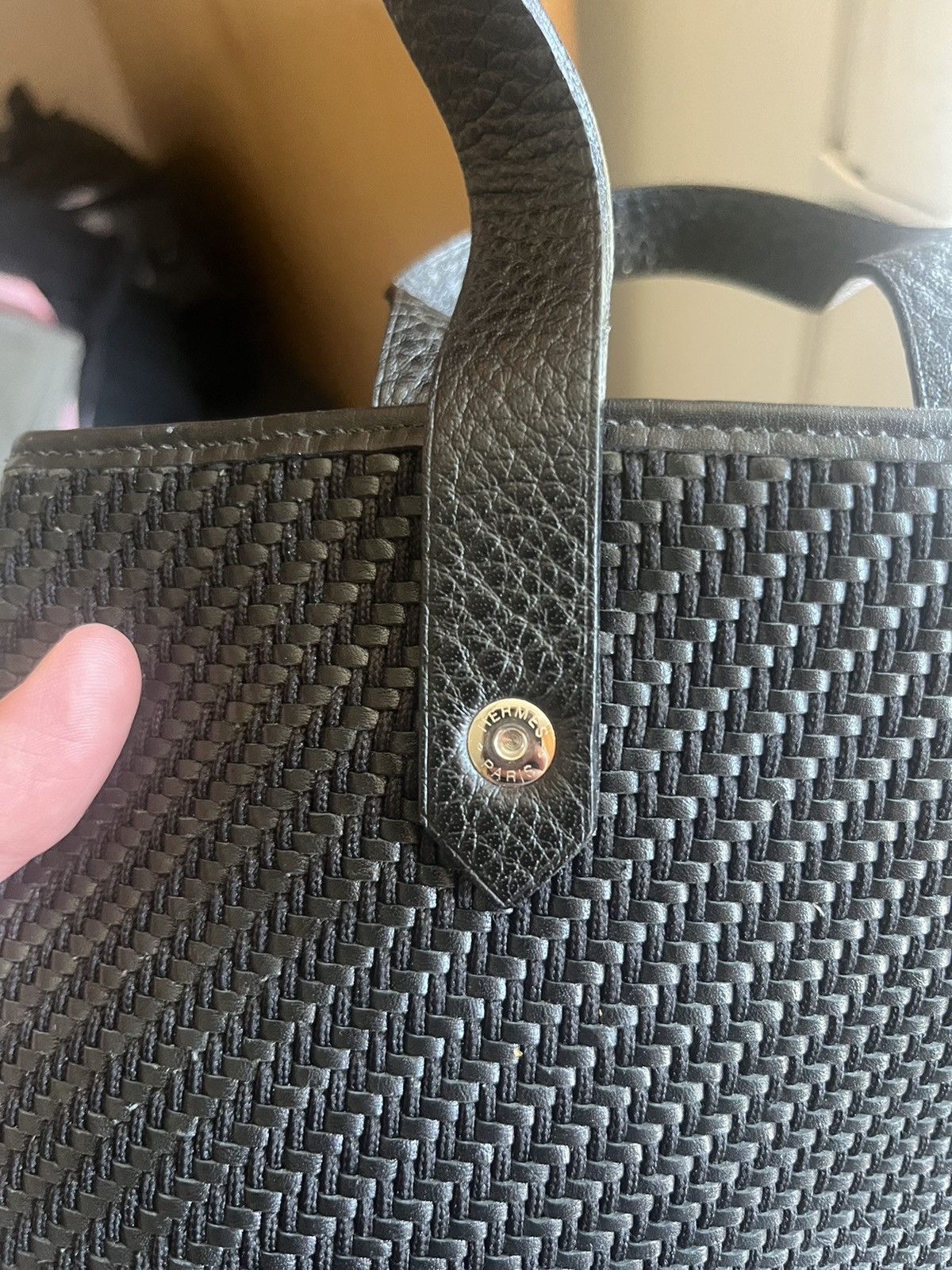 Hermes Hermes Ahmedabad black Size ONE SIZE - 2 Thumbnail