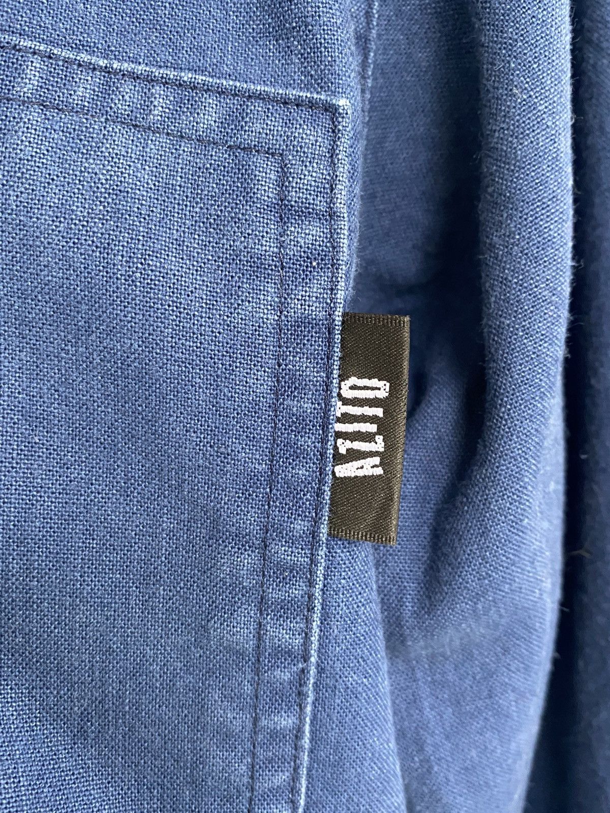 Vintage Rare AZITO Work Wear Button Shirt Size US L / EU 52-54 / 3 - 16 Thumbnail