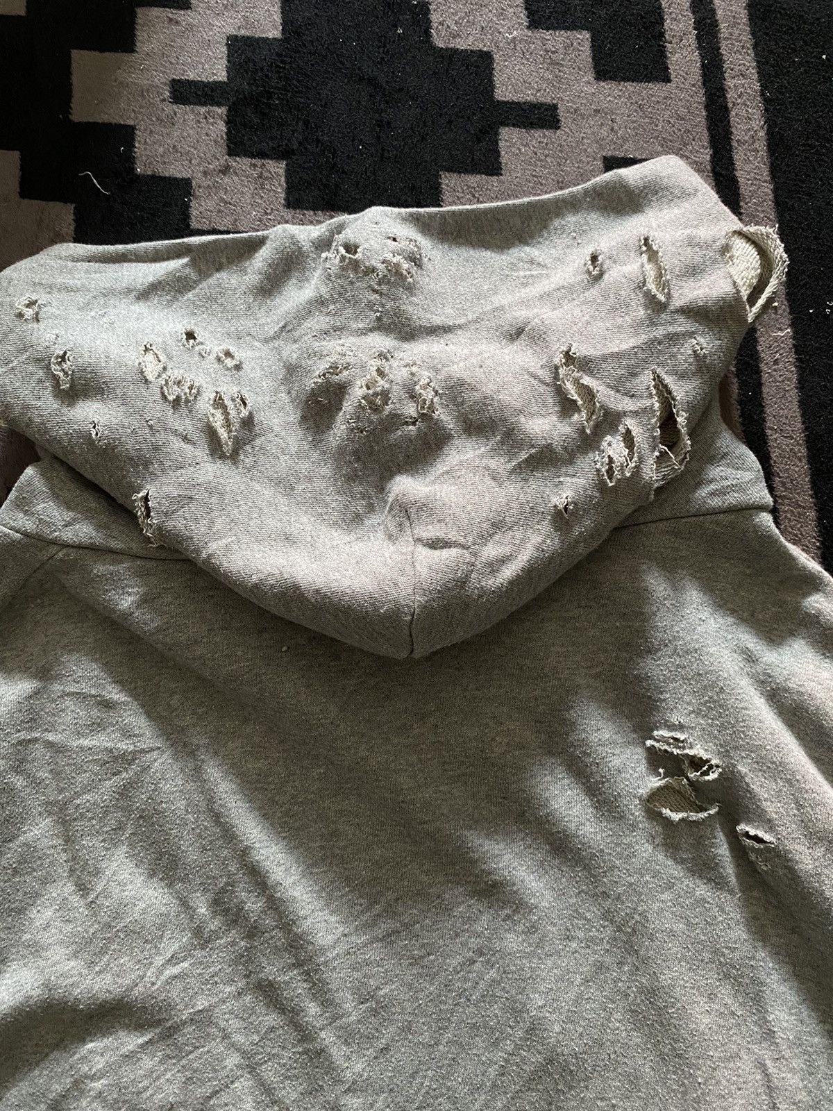 If Six Was Nine × Japanese Brand × Le Grande Bleu (L.G.B.) Unknwn distressed studed skull hoodie Size US M / EU 48-50 / 2 - 7 Thumbnail