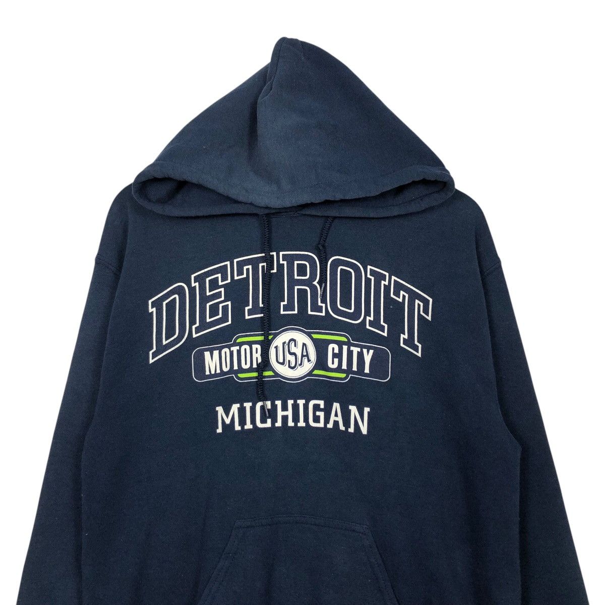 Japanese Brand 📌Vintage Hoodie Pull Over Detroit Motor City Usa Michigan Size US S / EU 44-46 / 1 - 4 Thumbnail