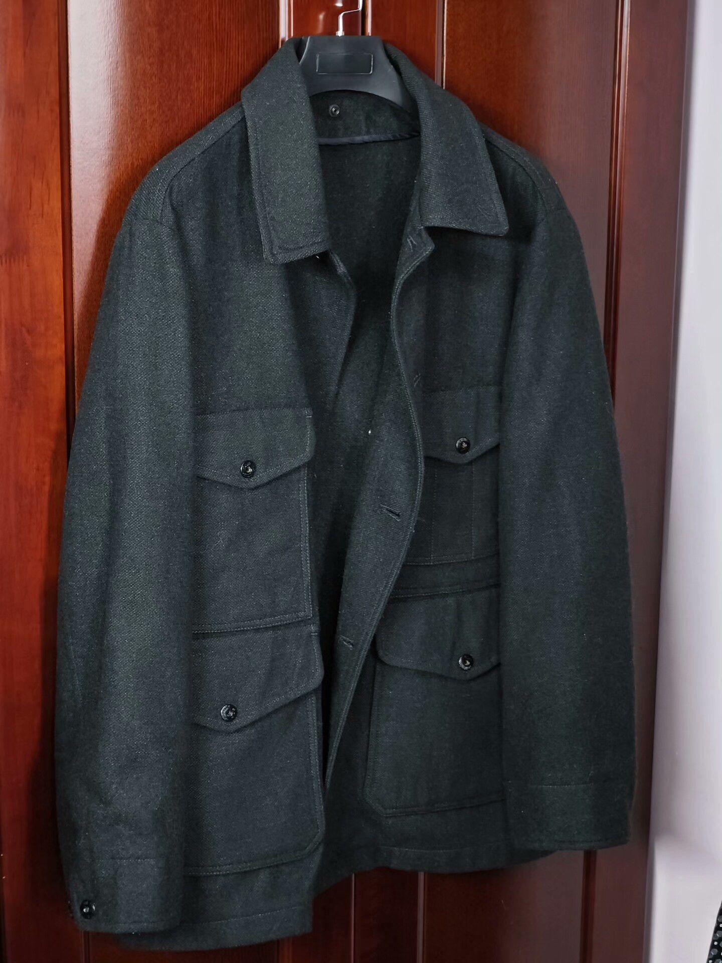 Henry Cotton's Henry Cotton's Wool Jacket Workwear Size US M / EU 48-50 / 2 - 1 Thumbnail
