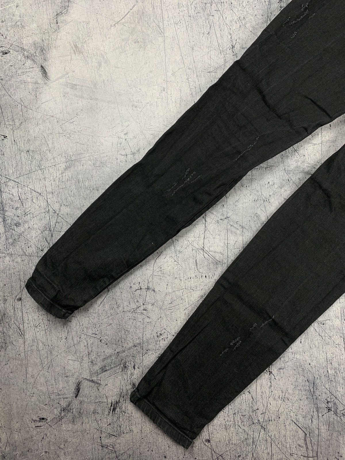 Represent Clo. Represent Clo. Knee Destroyer Denim Black Skinny Jeans Sz 30 Size US 30 / EU 46 - 12 Thumbnail