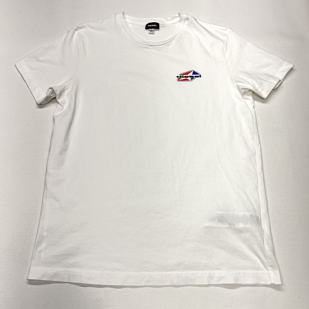 Diesel Diesel Tee Shirt Mens Logo Star Basic Designer Red Blue Size US L / EU 52-54 / 3 - 1 Thumbnail