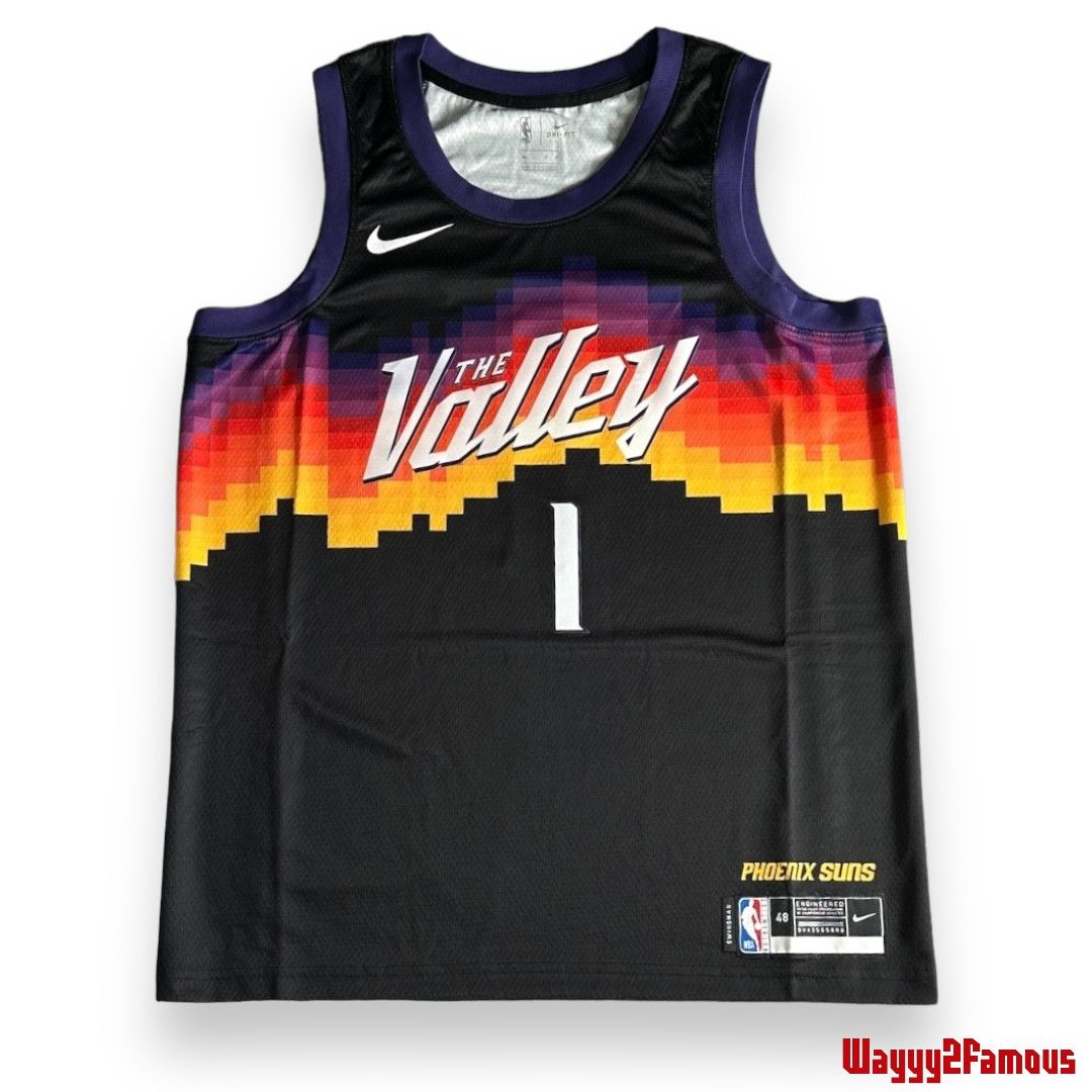NBA × Nike Devin Booker City Edition Swingman Jersey 2021 *NWT* Size US L / EU 52-54 / 3 - 1 Thumbnail