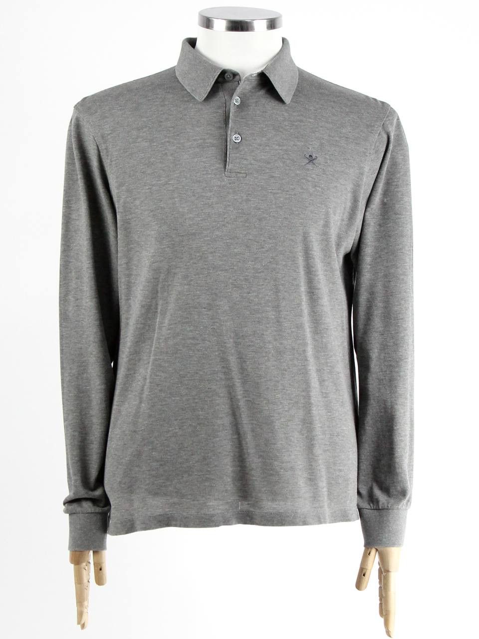Hackett HACKETT LONDON Long sleeve polo with logo Size US L / EU 52-54 / 3 - 1 Thumbnail