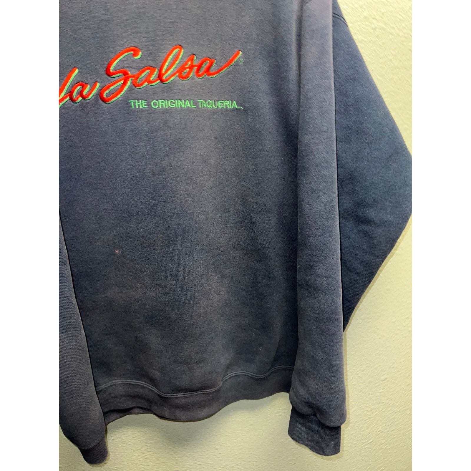 Vintage Vintage Taqueria Sweatshirt Crewnewck La Salsa Santee VTG L Size US L / EU 52-54 / 3 - 6 Thumbnail