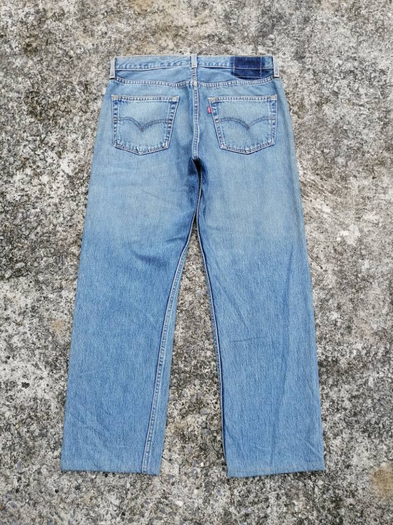Levi's × Levi's Vintage Clothing Levi's Strauss 553 Fly Button Denim Jeans Size US 33 - 2 Thumbnail