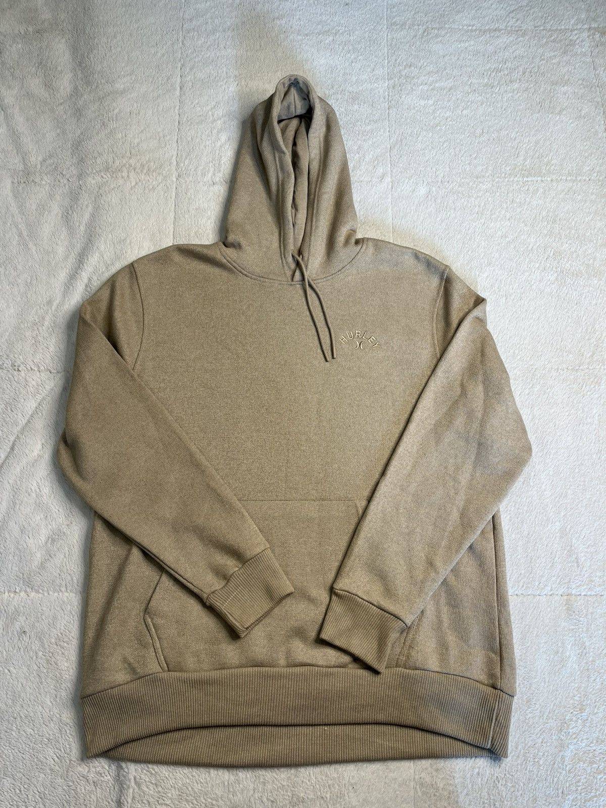 Hurley Hurley Hoodie Pullover Sweatshirt Blue Beige Vintage Vtg Size US XL / EU 56 / 4 - 5 Thumbnail