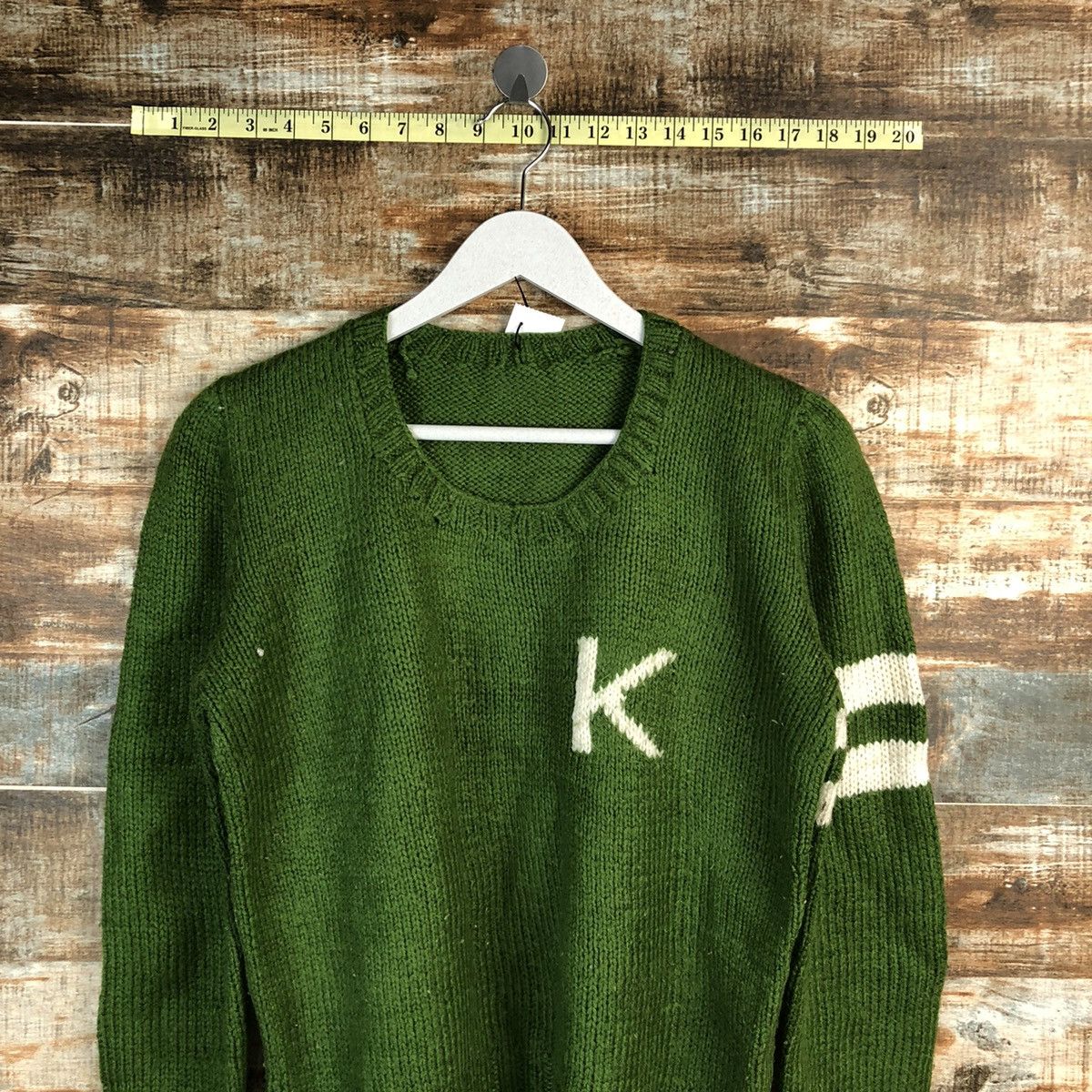 Homespun Knitwear × Japanese Brand Japanese Brand Green vintage Knitwear #A1651 Size S / US 4 / IT 40 - 2 Thumbnail