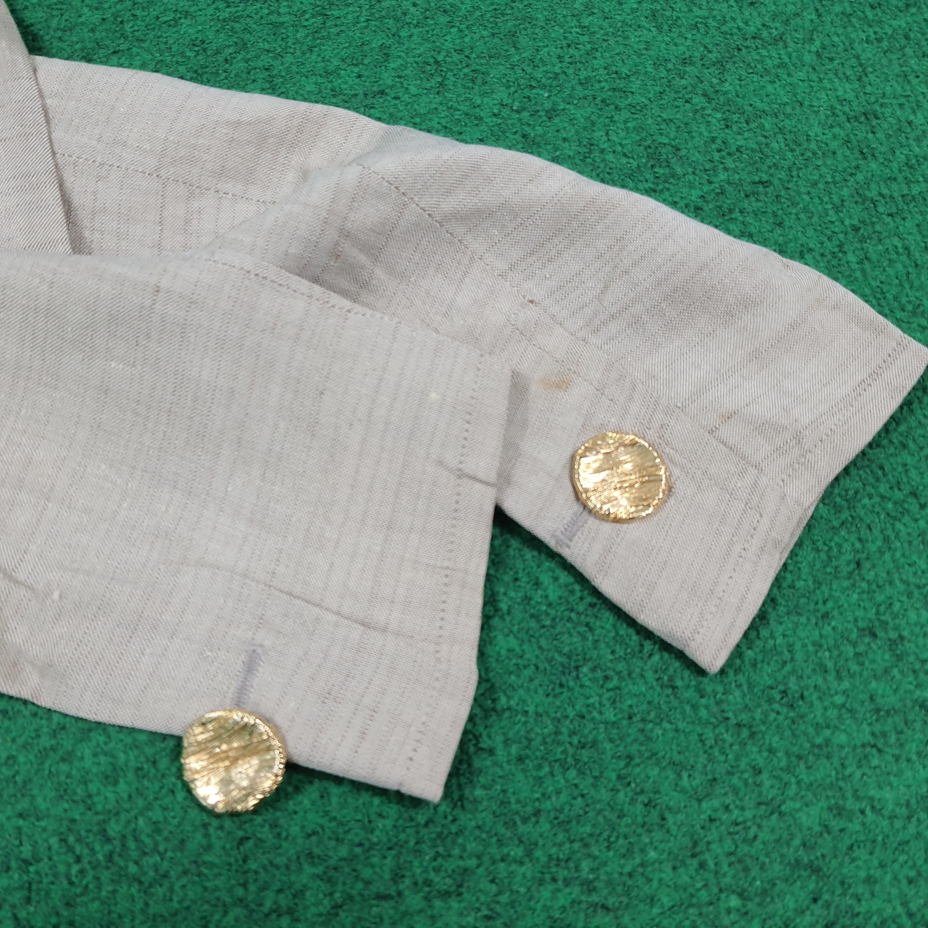 Yves Saint Laurent Vintage Yves Saint Laurent Rive Gauche Style Textured Blazer Size XS / US 0-2 / IT 36-38 - 5 Thumbnail