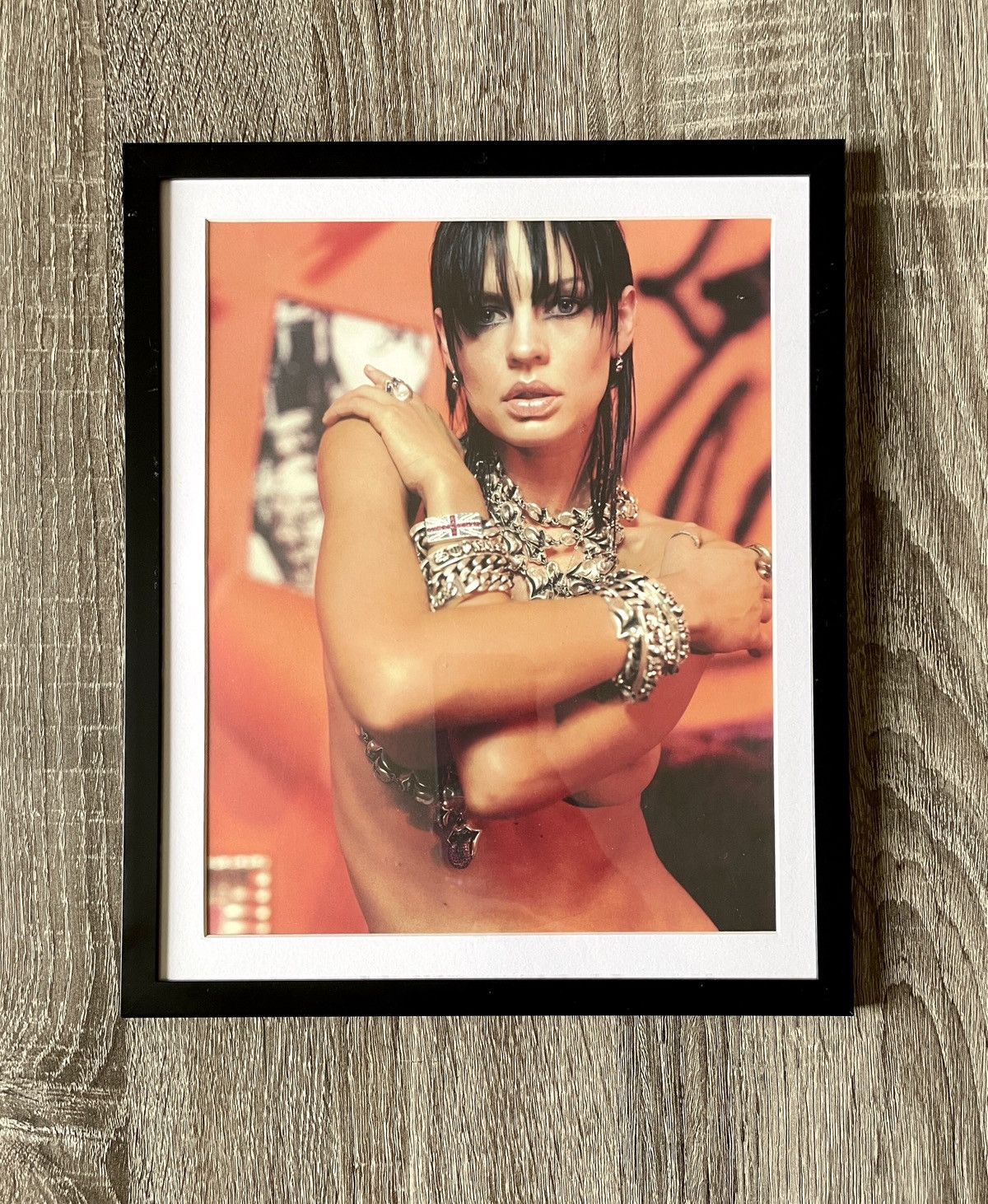 Chrome Hearts × Vintage Chrome Hearts hot girl poster framed 9x11 magazine cutout Size ONE SIZE - 1 Thumbnail