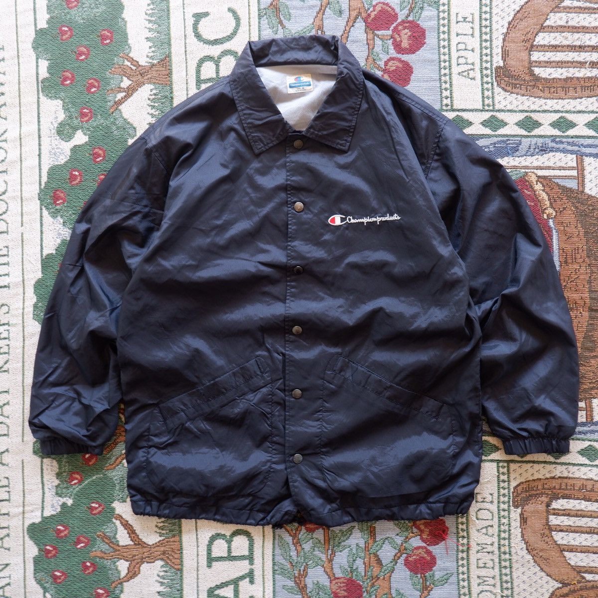 Champion Vintage Champions Button Up Jacket Grailed