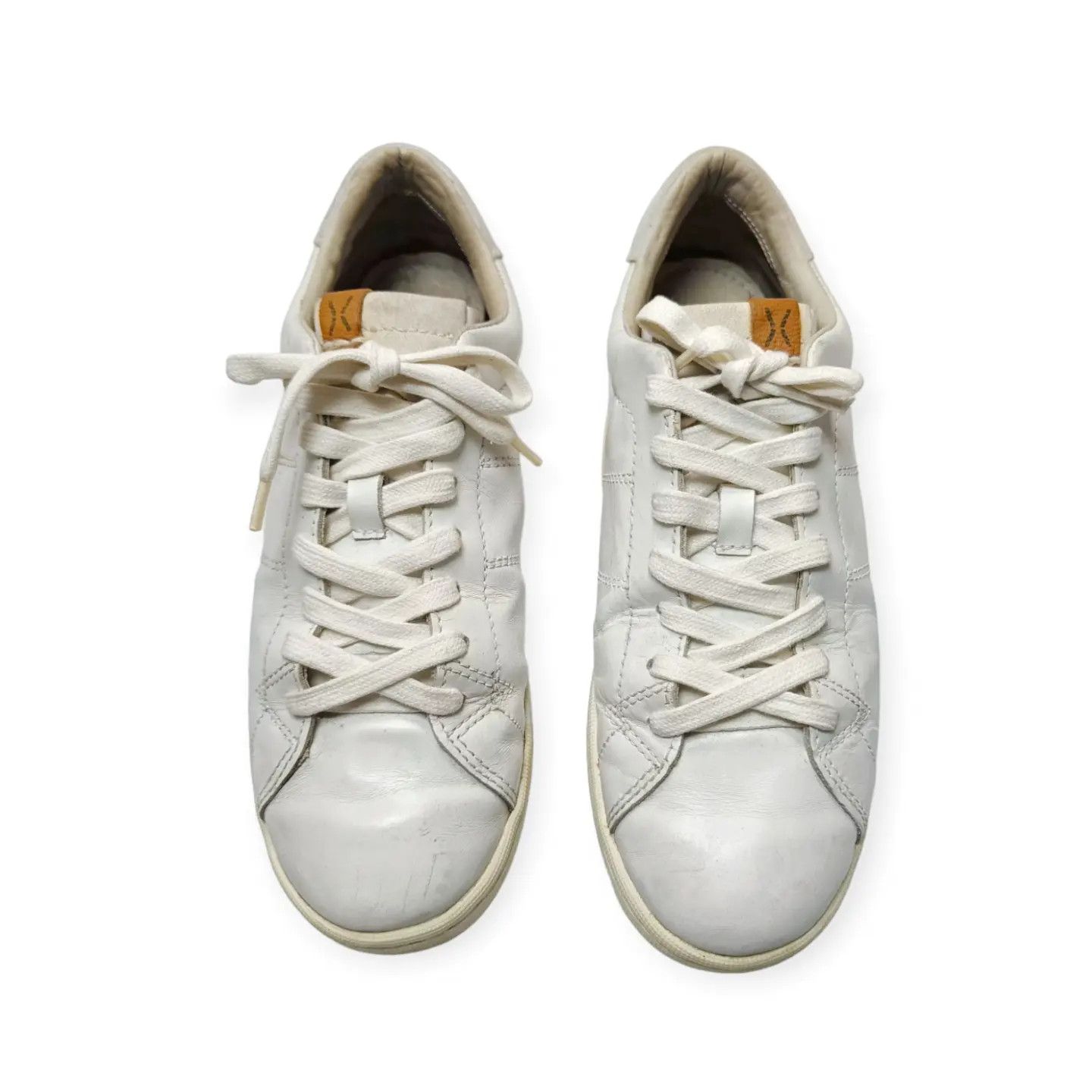 image of Visvim Foley Folk Shoes in White, Men's (Size 8)