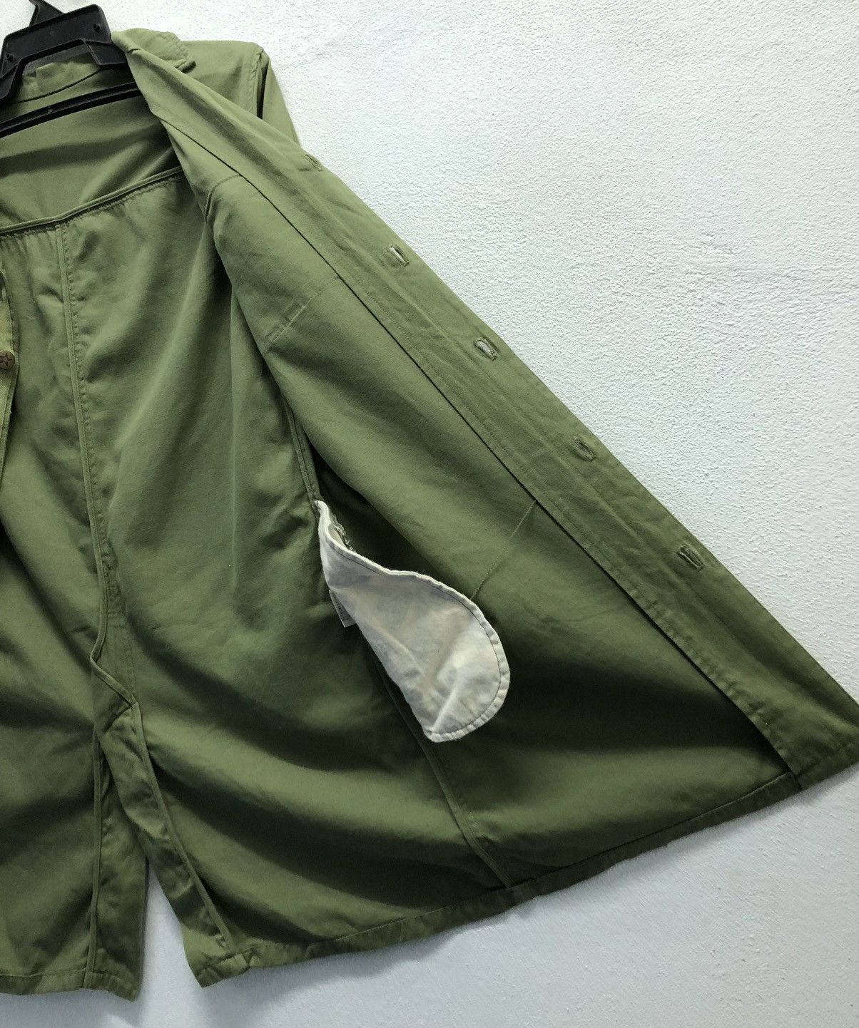 Ben Davis Ben Davis Olive Green Chore Coat Workwear Jacket (F Size) Size US M / EU 48-50 / 2 - 11 Thumbnail