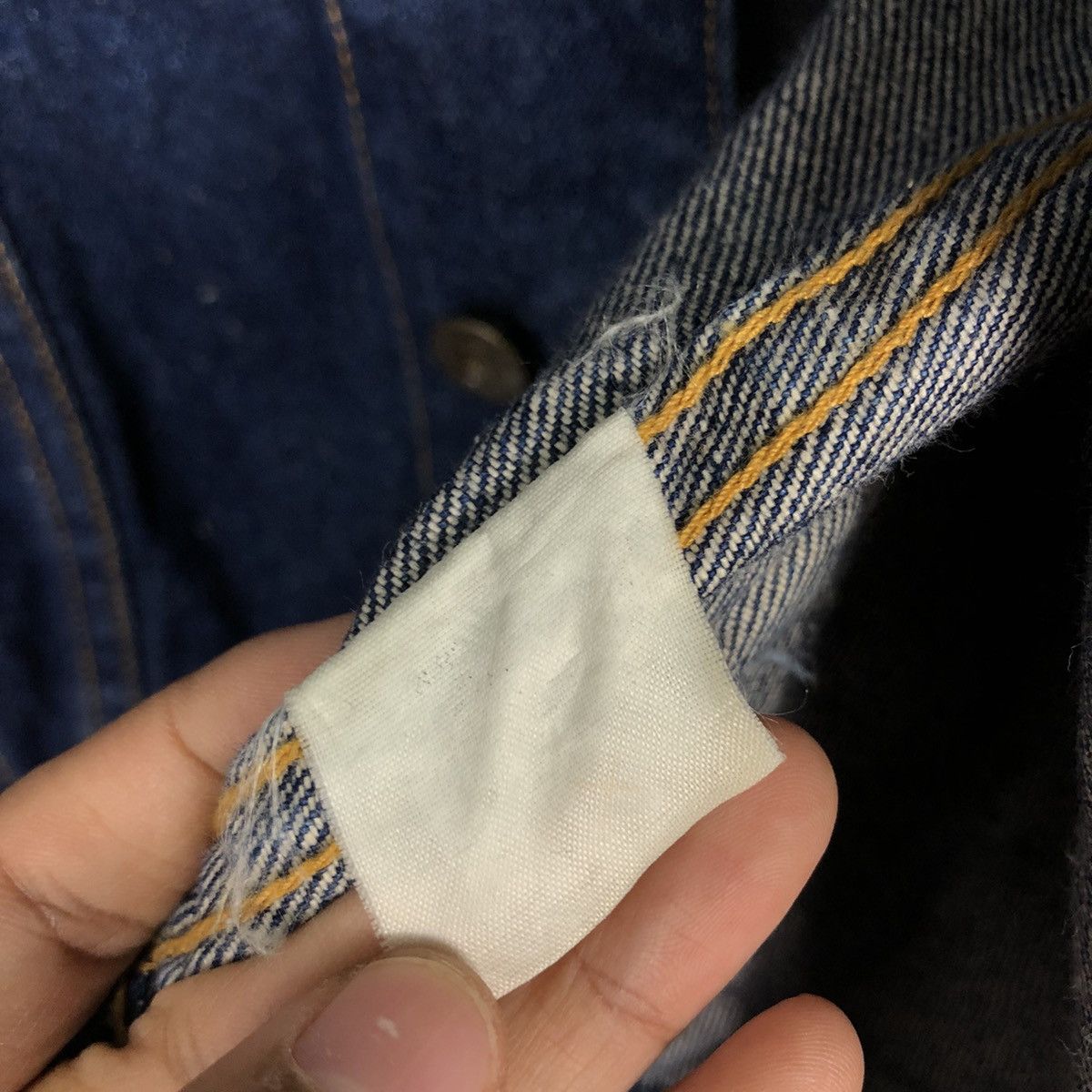 Japanese Brand 📌Vintage Trucker Denim Biker Jacket Nepuca Issey Miyake Size US L / EU 52-54 / 3 - 20 Thumbnail