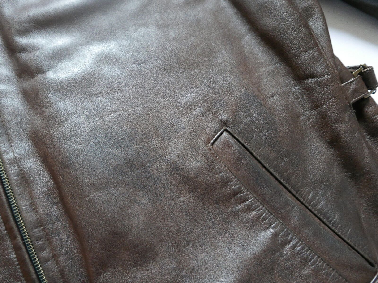 Ralph Lauren Sport Polo Ralph Lauren Sport Jacket Coat Leather Brown Vintage XL Size US XL / EU 56 / 4 - 7 Thumbnail