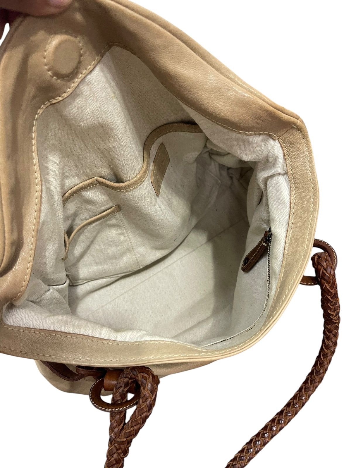 Genuine Leather Full Leather Patina Genten Japan Hand Bag 1🟩8 Size ONE SIZE - 21 Thumbnail