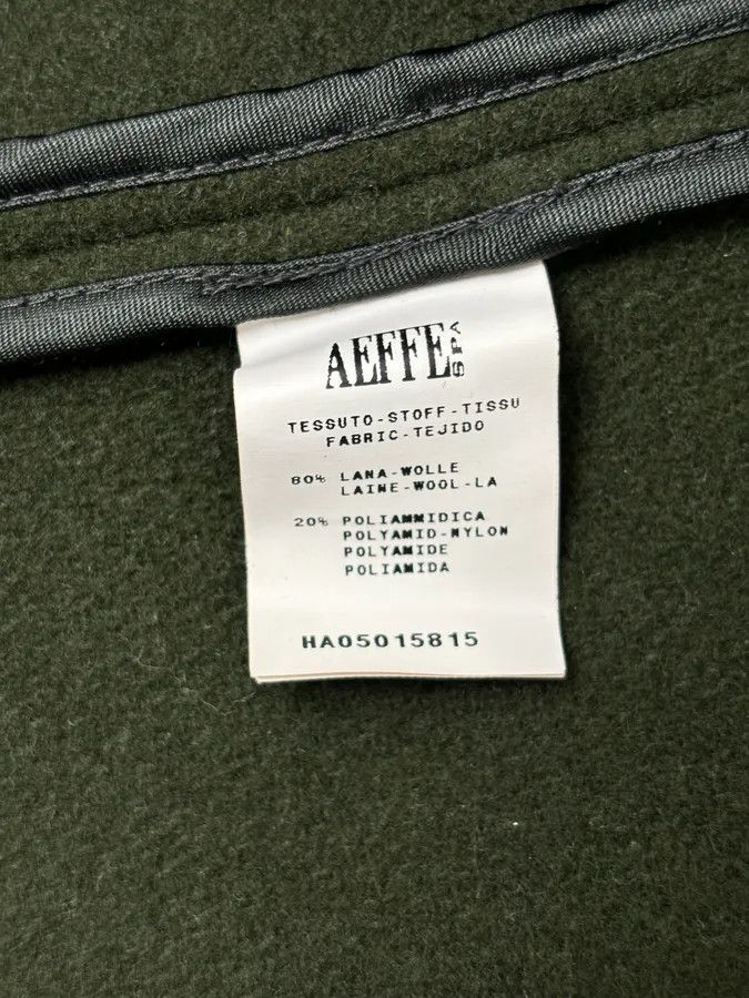 Moschino 2010s Moschino Olive Wool Ruffled Blazer Jacket Size S / US 4 / IT 40 - 12 Thumbnail