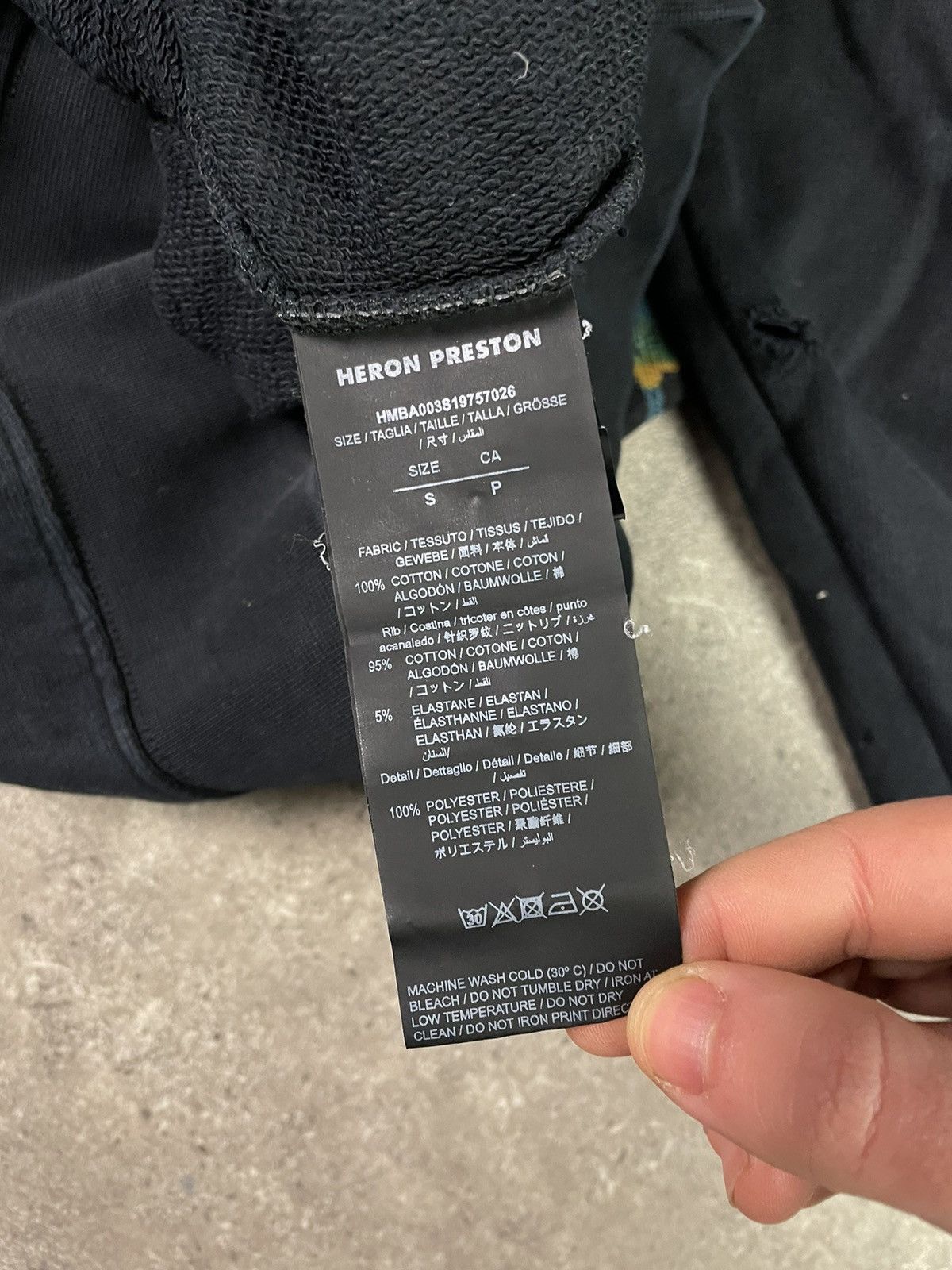 Heron Preston Heron Preston Metal Worker Sweatshirt Crewneck Size US S / EU 44-46 / 1 - 9 Thumbnail