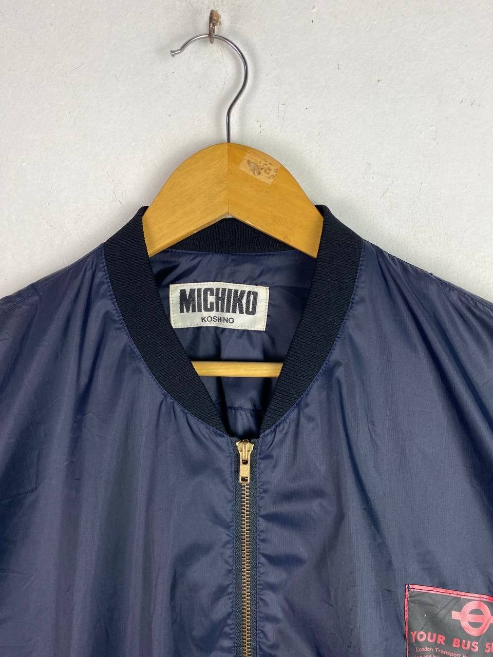 Michiko Koshino London michiko koshino london light bomber jacket nice design Size US XXL / EU 58 / 5 - 3 Thumbnail